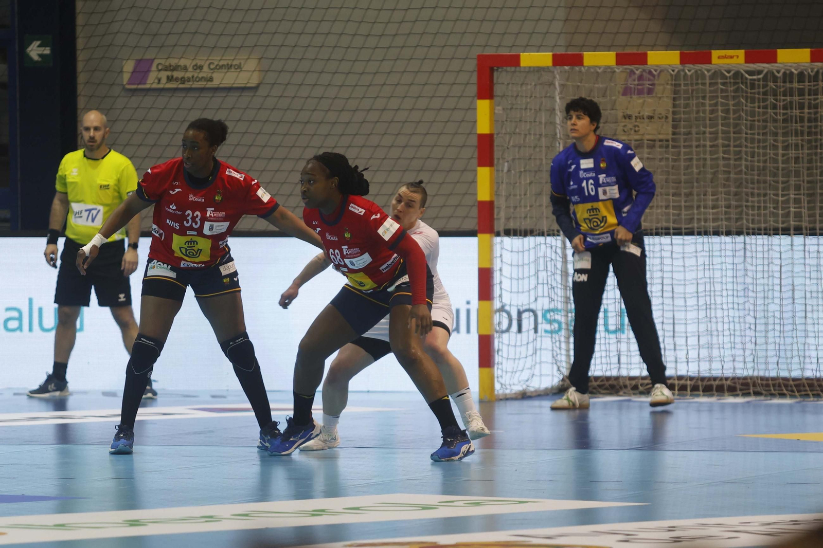 Las fotos del España Croacia de clasificación para el Mundial femenino de balonmano, en Algeciras