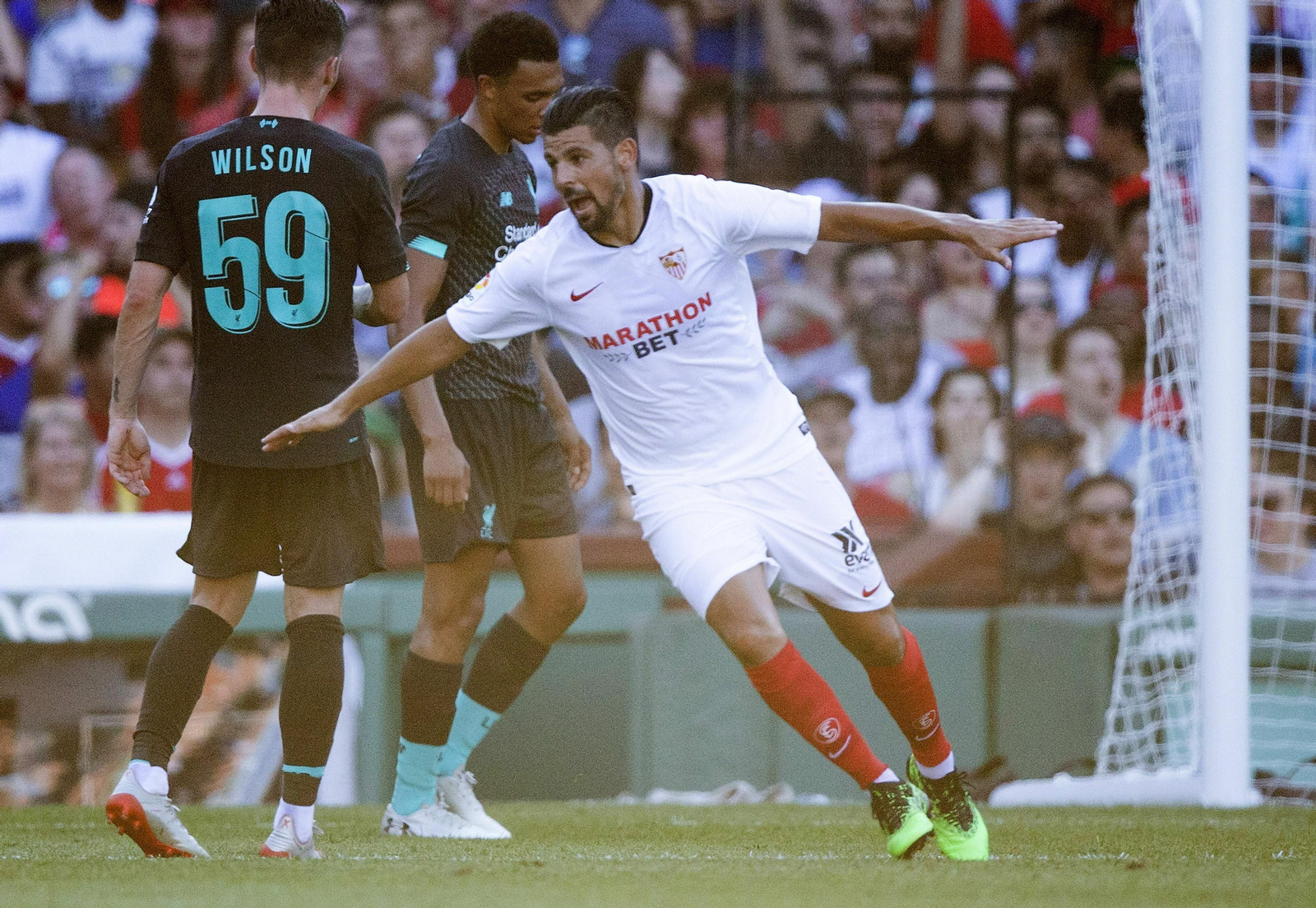 Las imágenes del amistoso Liverpool-Sevilla FC