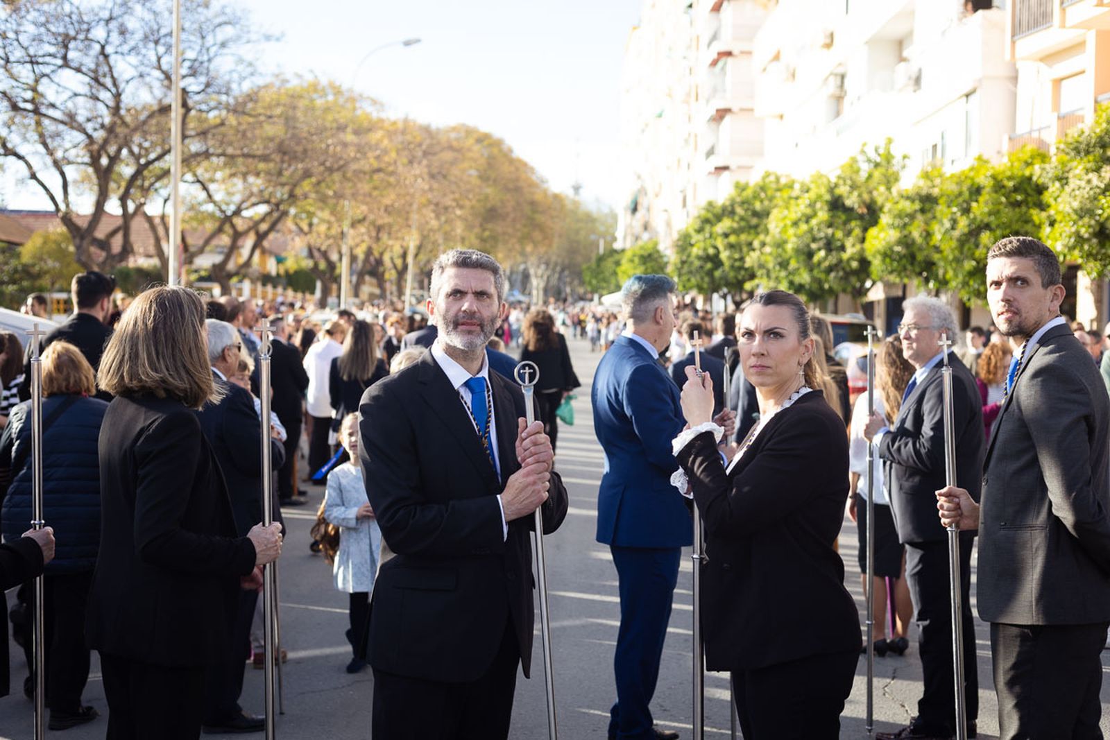 Imágenes de la procesión de Nuestro Padre Jesús de la Salvación