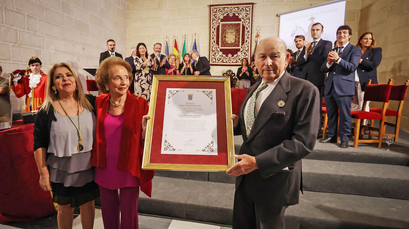 Álvaro Domeq Hijo Predilecto de jerez