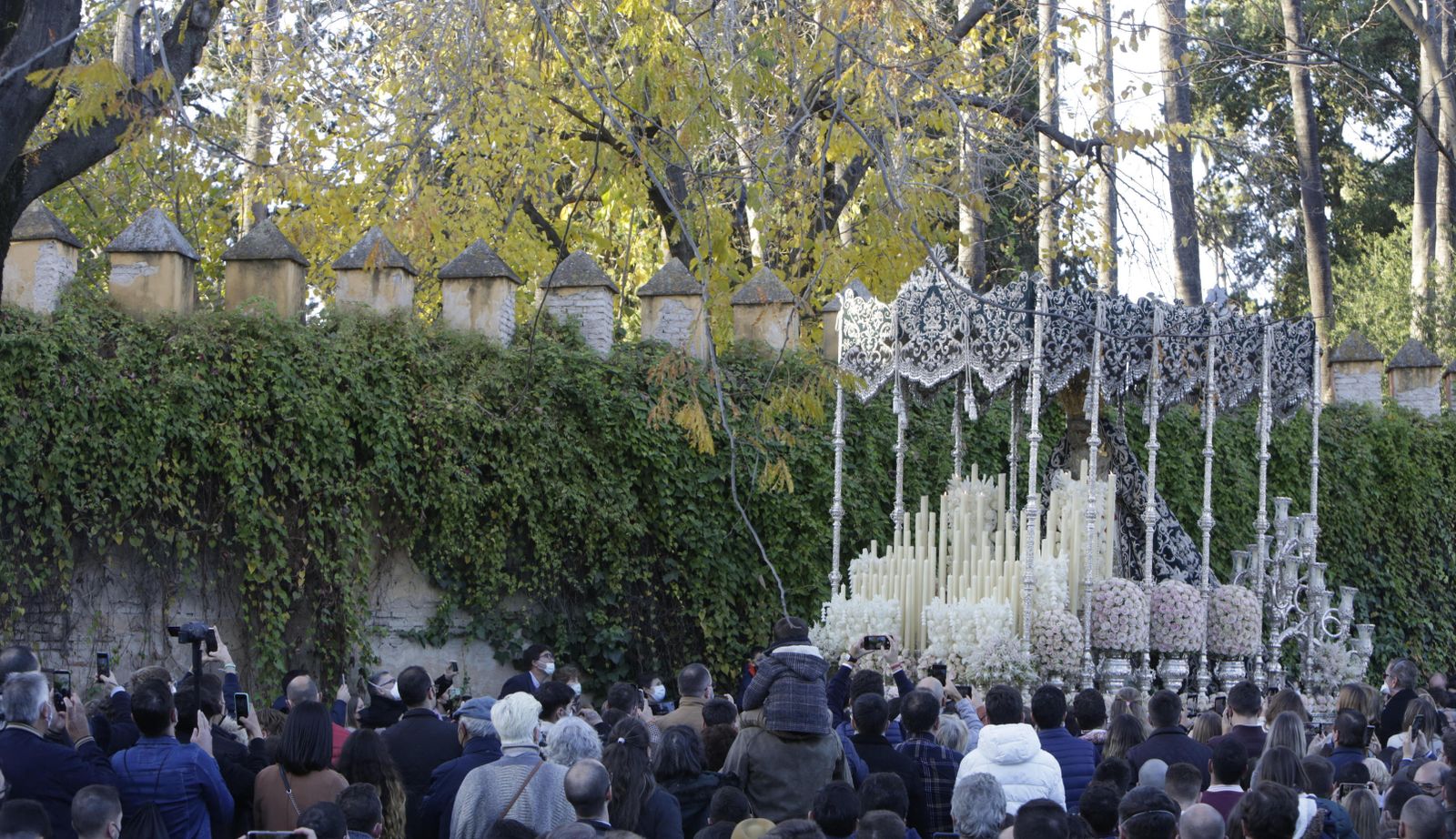 La Candelaria por los Jardines de Murillo