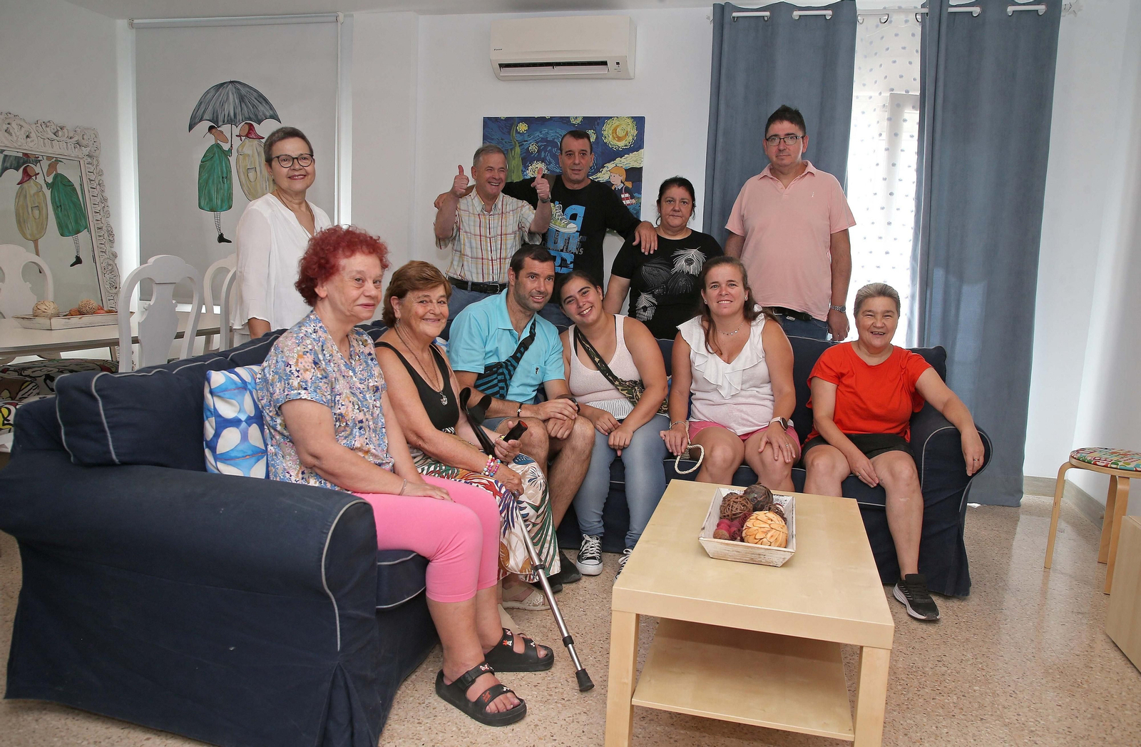 La inauguración de las nuevas viviendas tuteladas de Apadis. La inauguración de las nuevas viviendas tuteladas de Apadis.