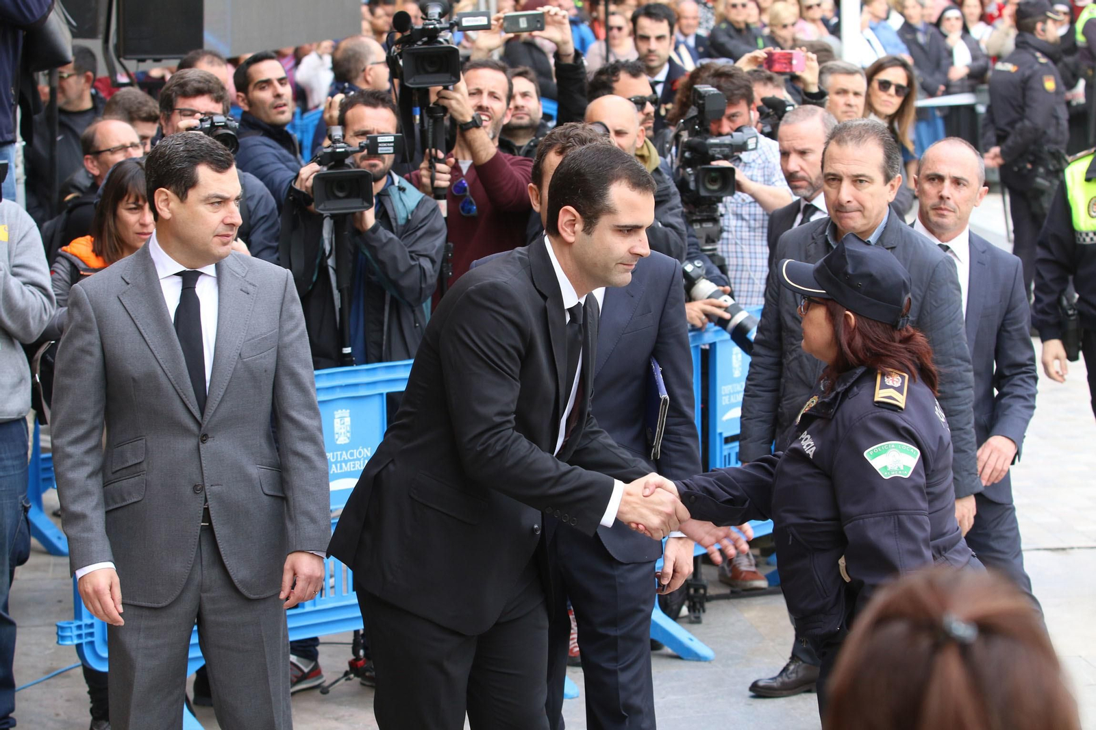 Las imágenes del funeral de Gabriel