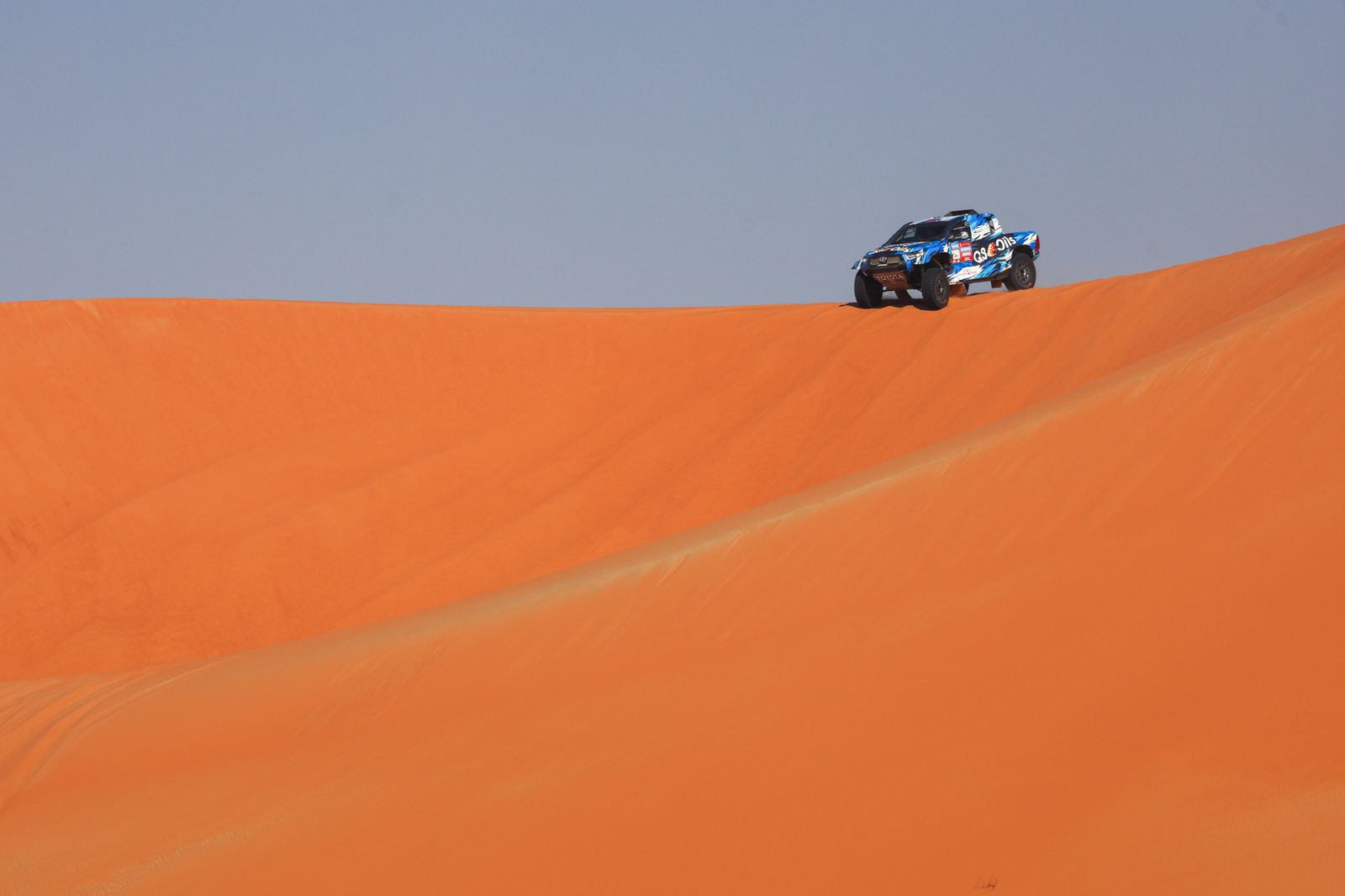 Las mejores fotos del Dakar por las dunas