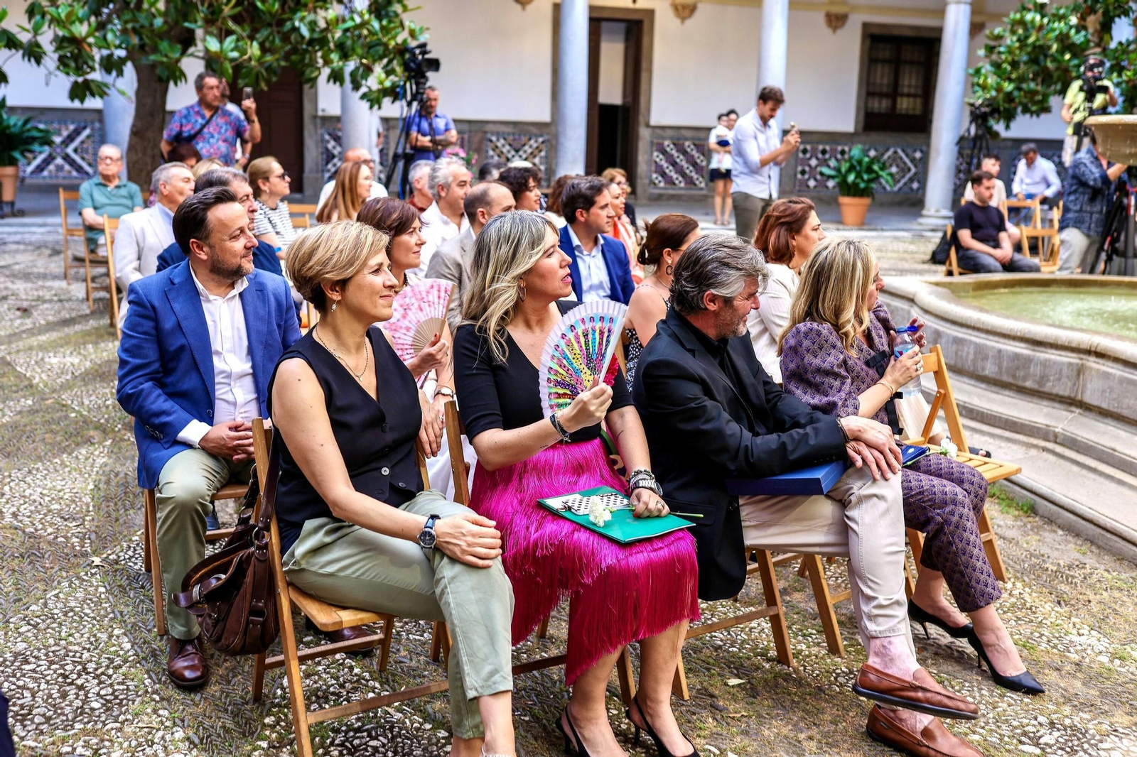 Las mejores imágenes del pregón que marca el inicio de "los días más grandes de Granada"