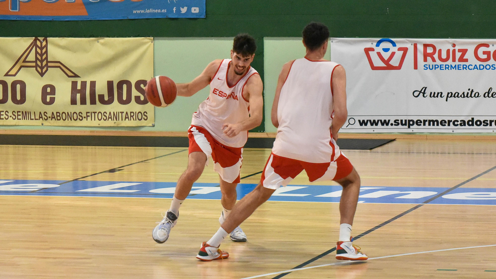 La selección española sub-20 de baloncesto ya se entrena en La Línea La selección española sub-20 de baloncesto ya se entrena en La Línea