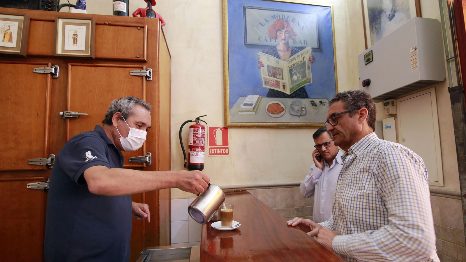 Reapertura de 'La Moderna'