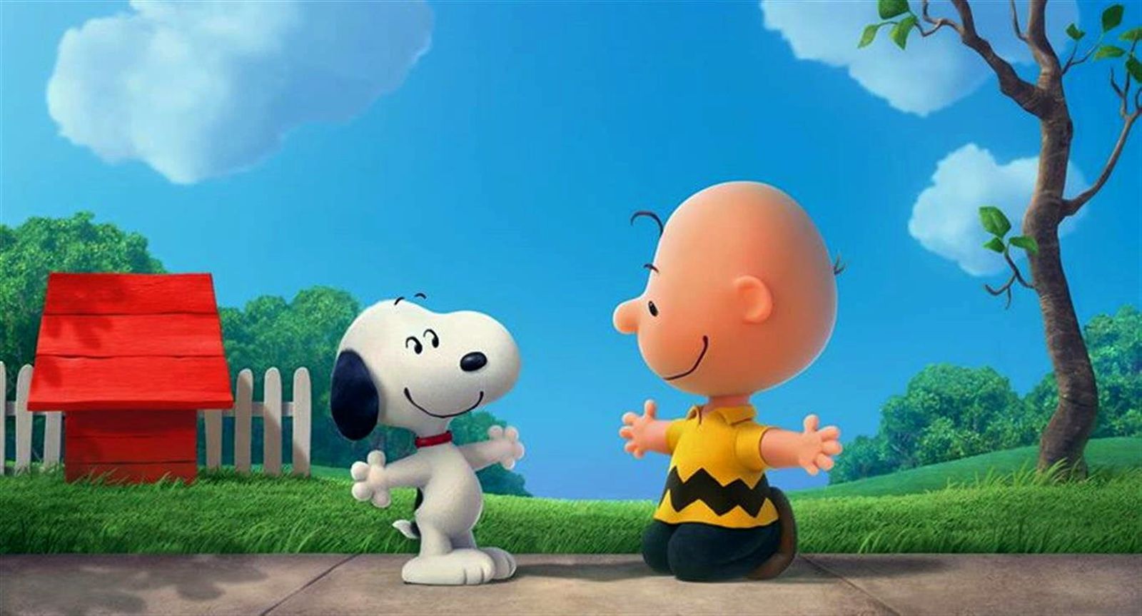 Carlitos y Snoopy.