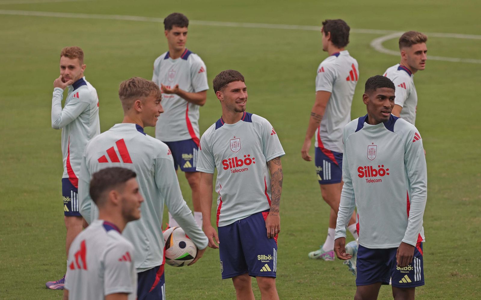 Fotos del entrenamiento de la selección española sub-21 en Algeciras