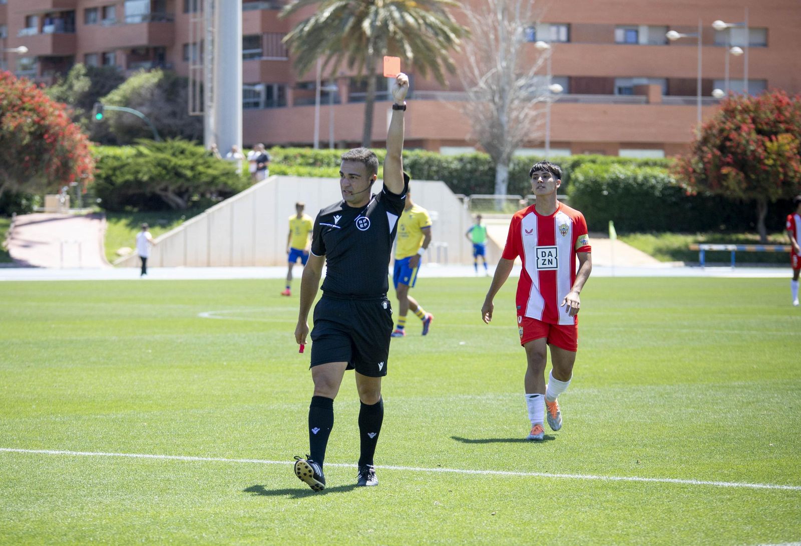 Partido de Segunda RFEF entre el Almería B y el Cádiz Mirandilla