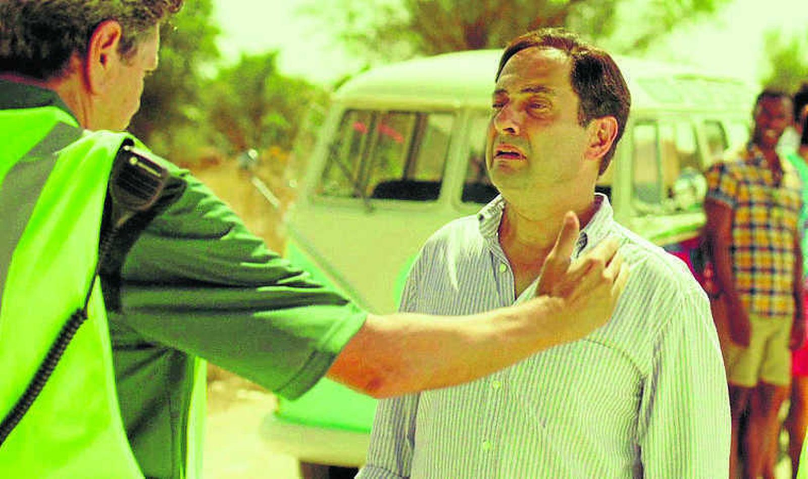 Jordi Sánchez, un padre de familia en apuros en la película.