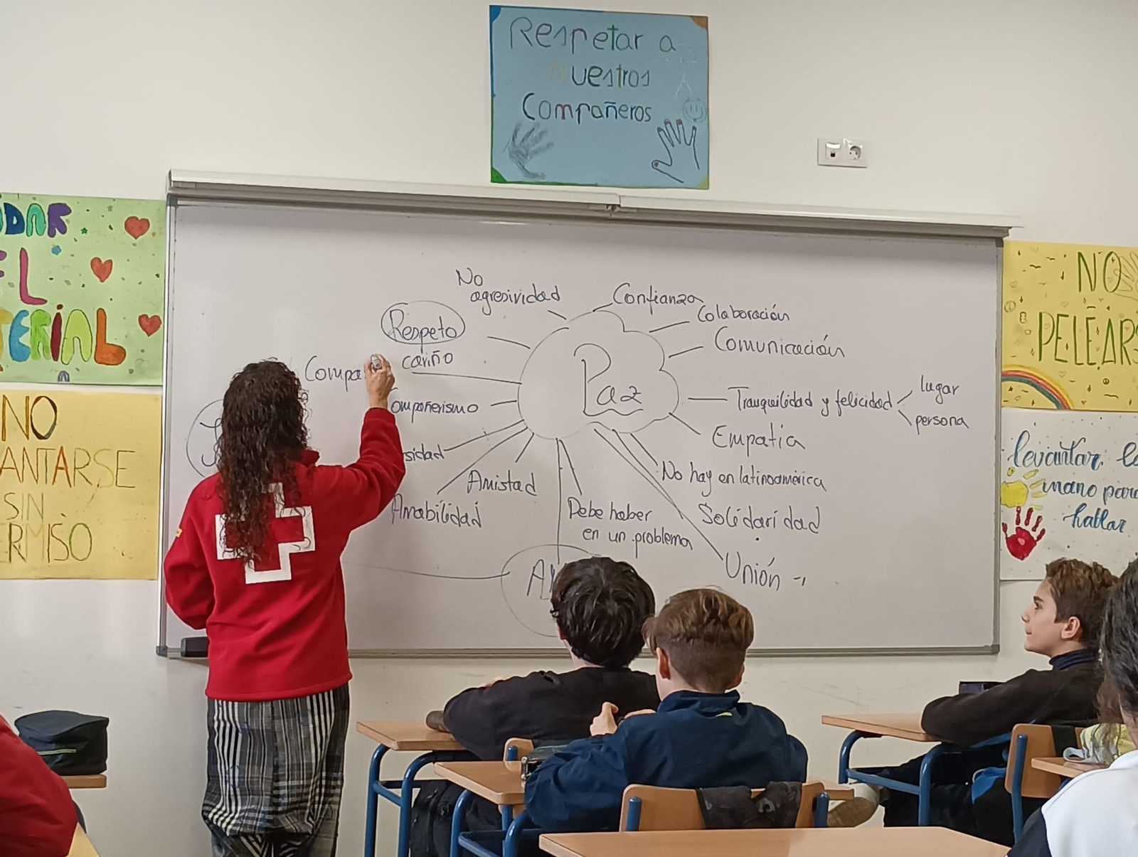 Proyecto 'Convivencia sin Violencia' en el IES Las marinas. Proyecto 'Convivencia sin Violencia' en el IES Las marinas.