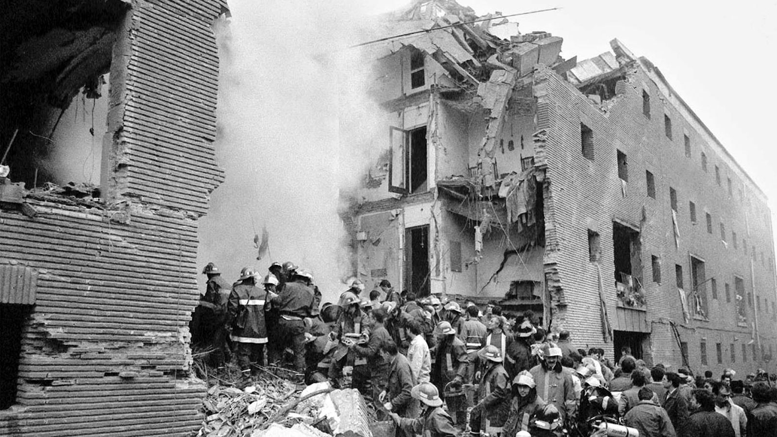 El terrible atentado de ETA en Zaragoza.