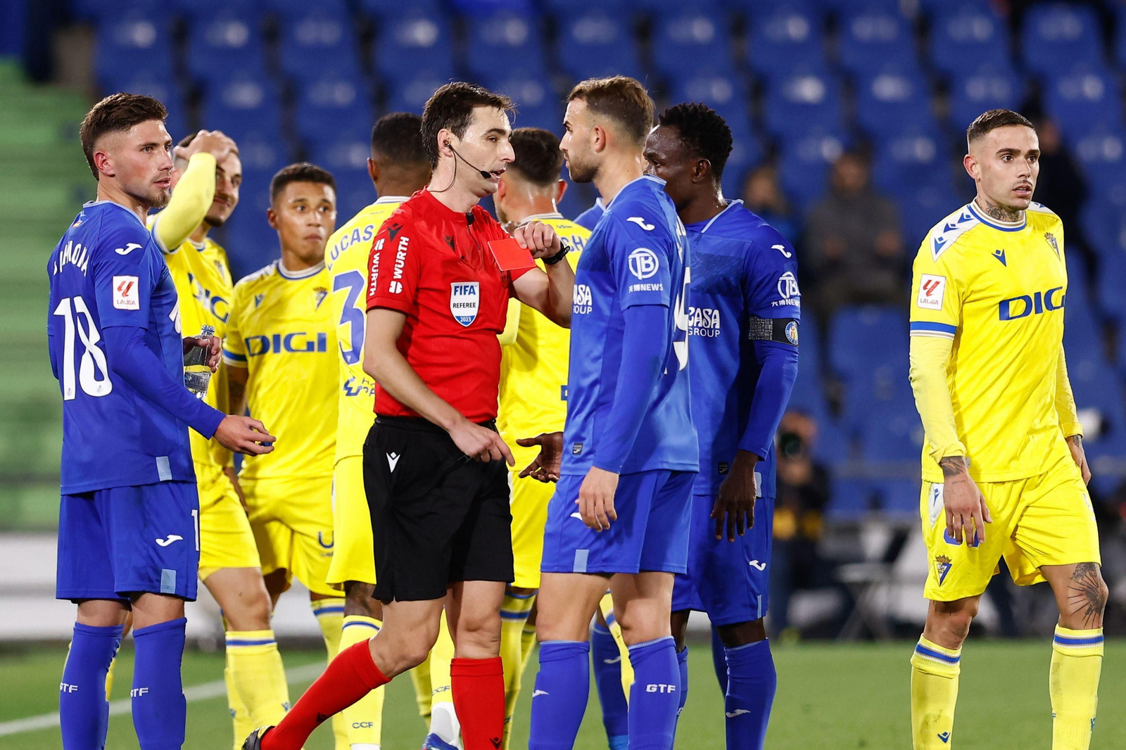 Las imágenes del Getafe-Cádiz CF