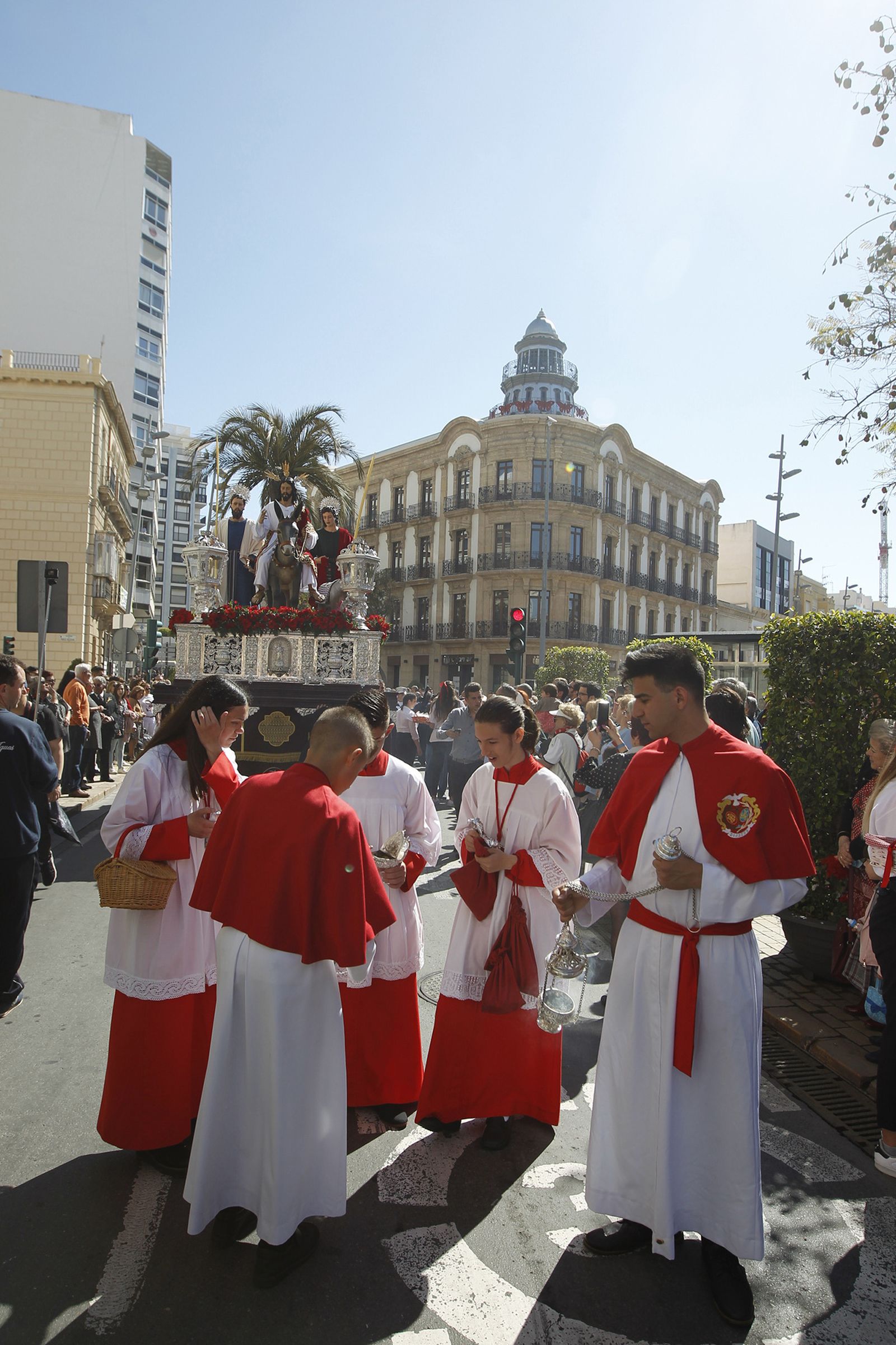 Imágenes Procesión de la Borriquita de Almería capital. Semana Santa 2019