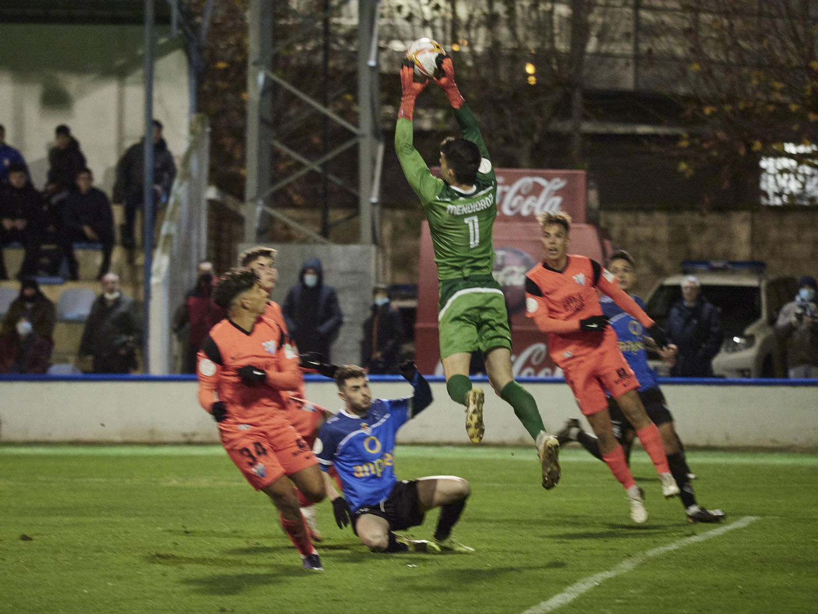 El Peña Sport-Málaga CF de Copa del Rey, en fotos