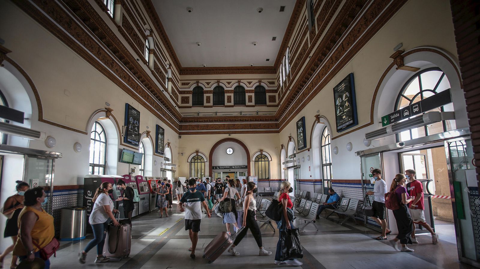 Estación de tren  de Jerez de la Frontera.