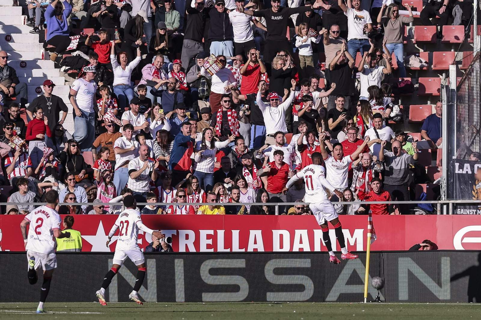 Las fotos del Girona - Sevilla