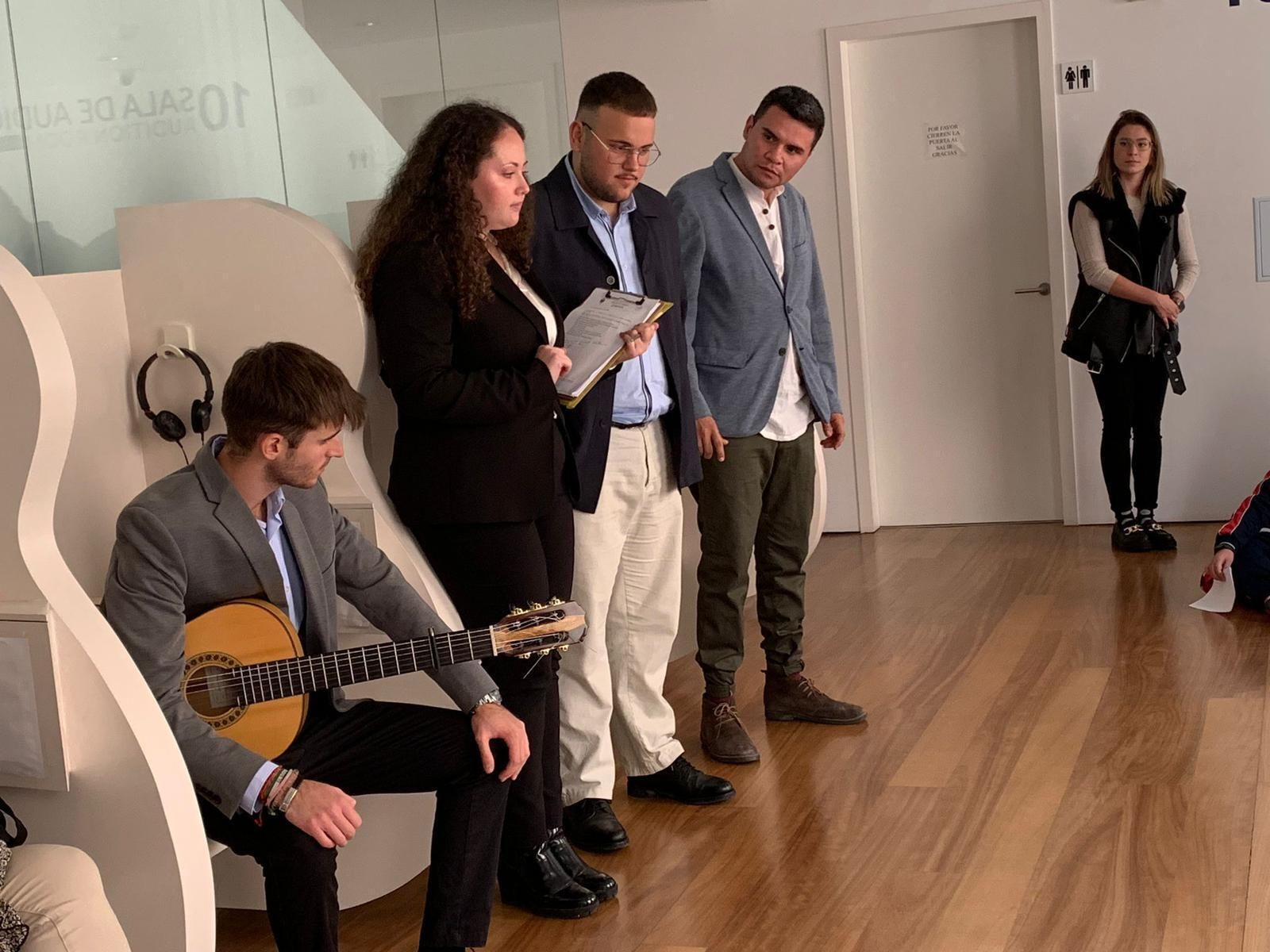 El flamenco llegó al Museo de la Guitarra.