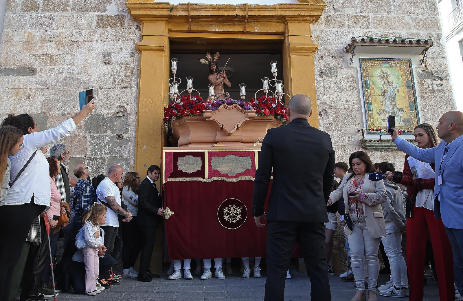 Fotos del Lunes Santo en Algeciras: Coronado de Espinas y La Columna