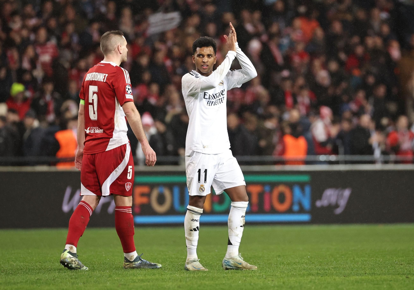 Las fotos del Brest - Real Madrid