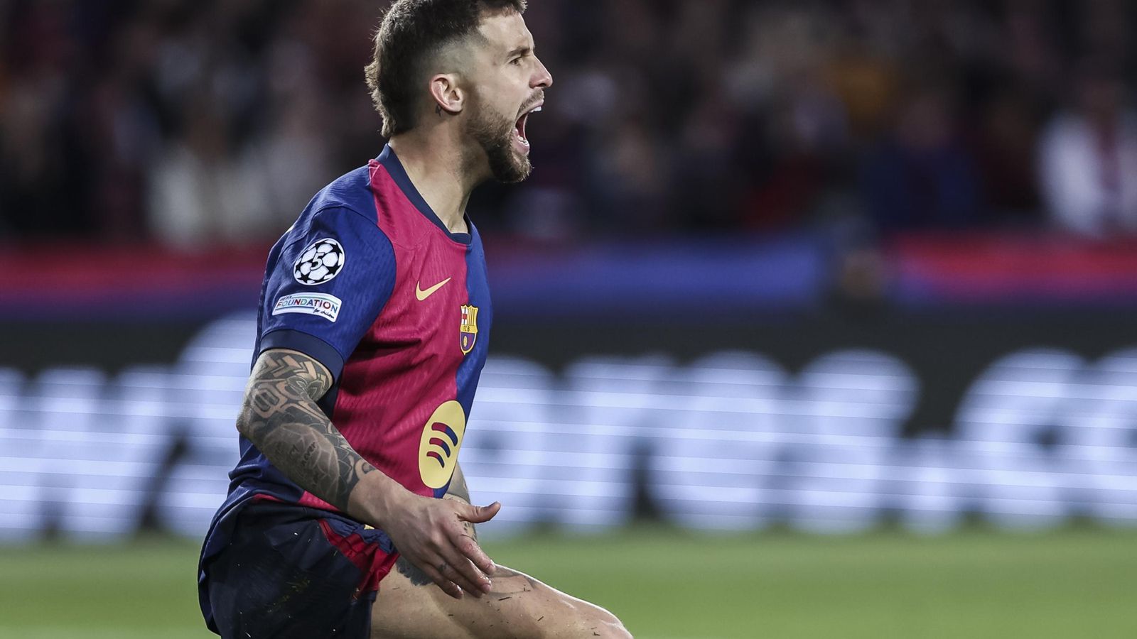 Las fotos del Barcelona-Benfica