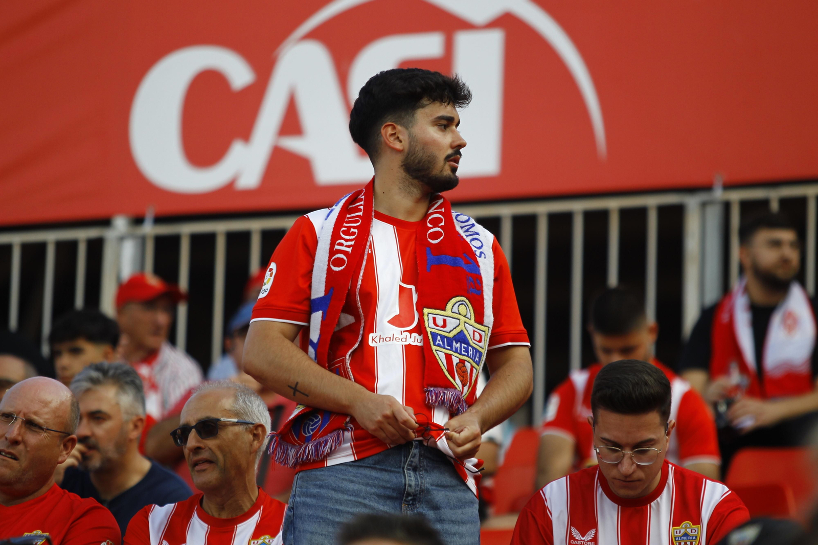 Imágenes del partido U.D. Almería-Real Valladolid C.F.