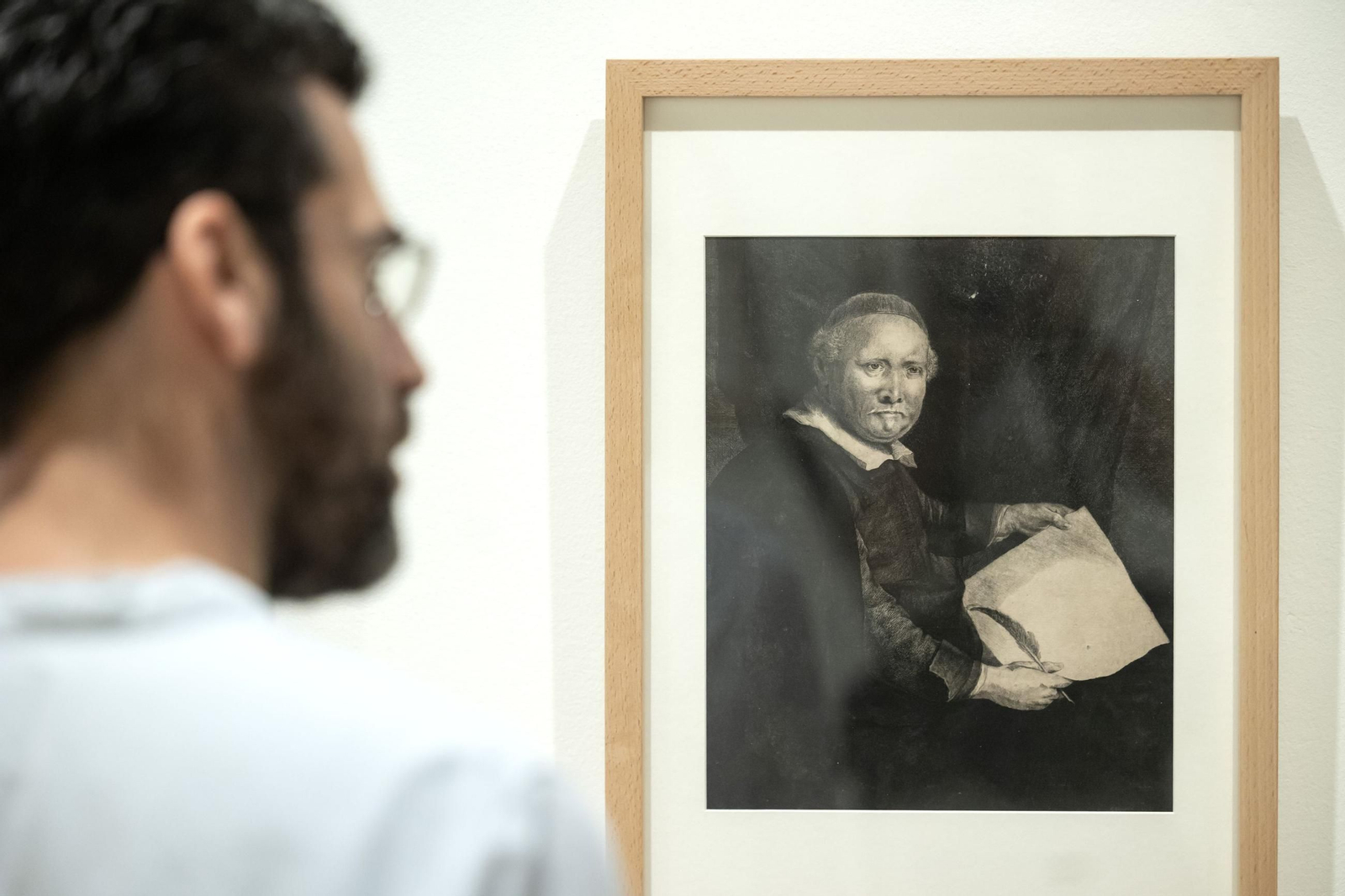 Una imagen de la exposición 'Rembrandt grabador' en el Thyssen de Málaga.