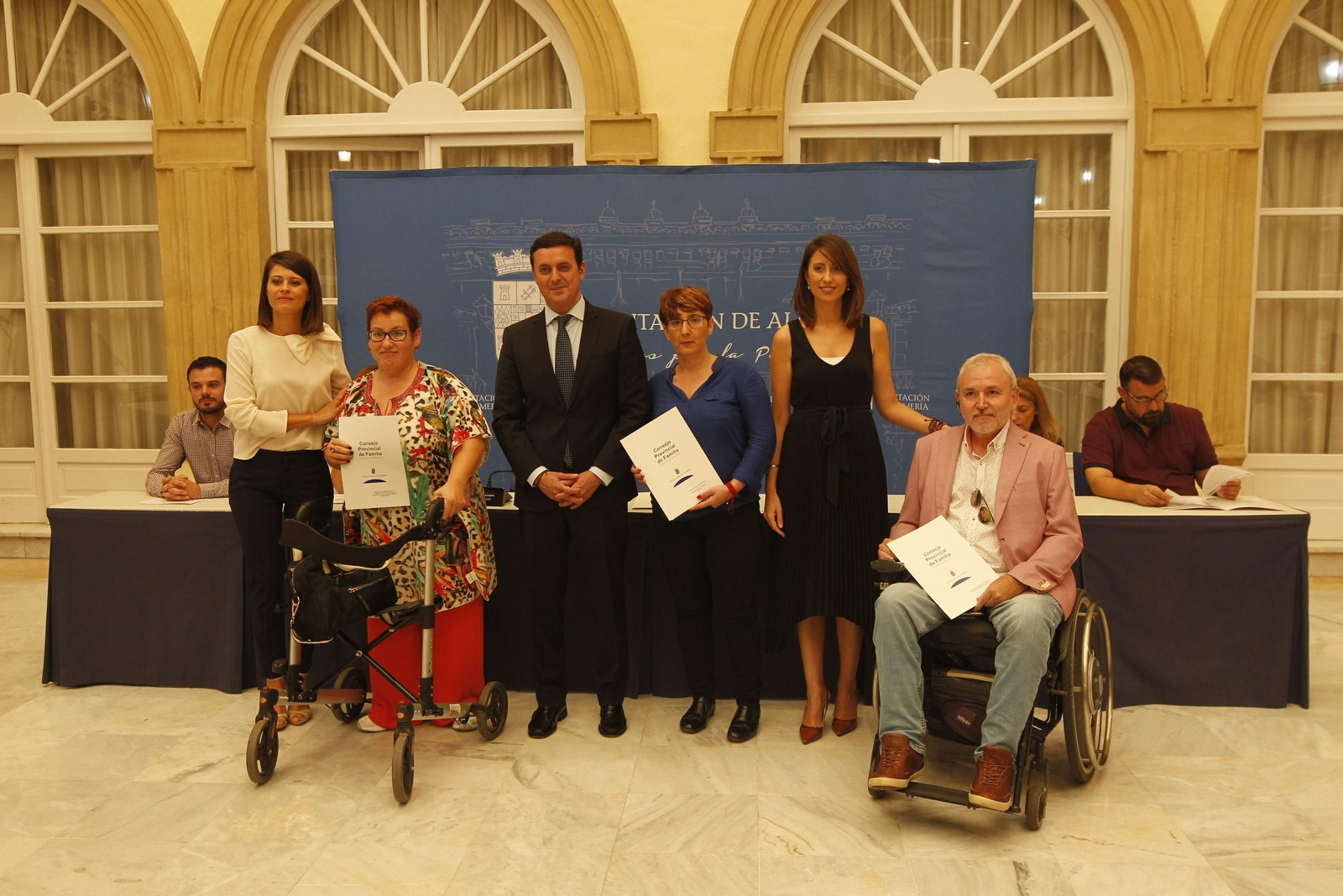 Fotogalería entrega subvenciones de Diputación de Almería a asociaciones Consejo Provincial de Familia