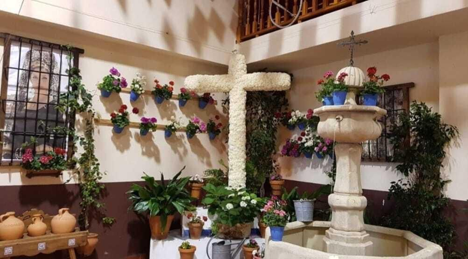 Una de las cruces que ha participado en una edición pasada del certamen.