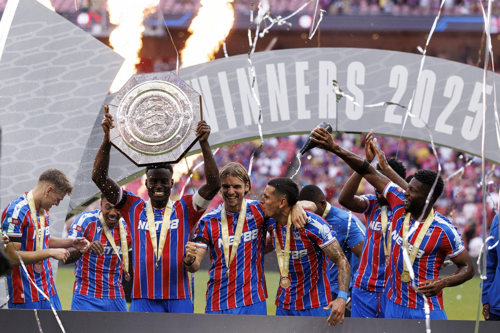 El título del Crystal Palace sobre el Liverpool, en imágenes (2-1)