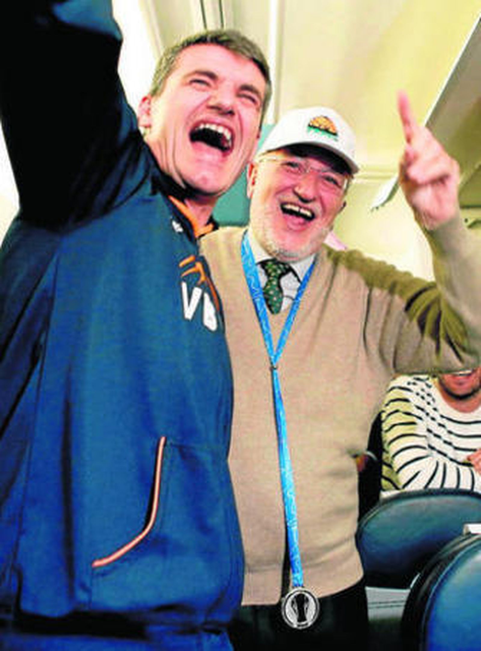 Perasovic baila con Roig en el avión de vuelta de Kazán.