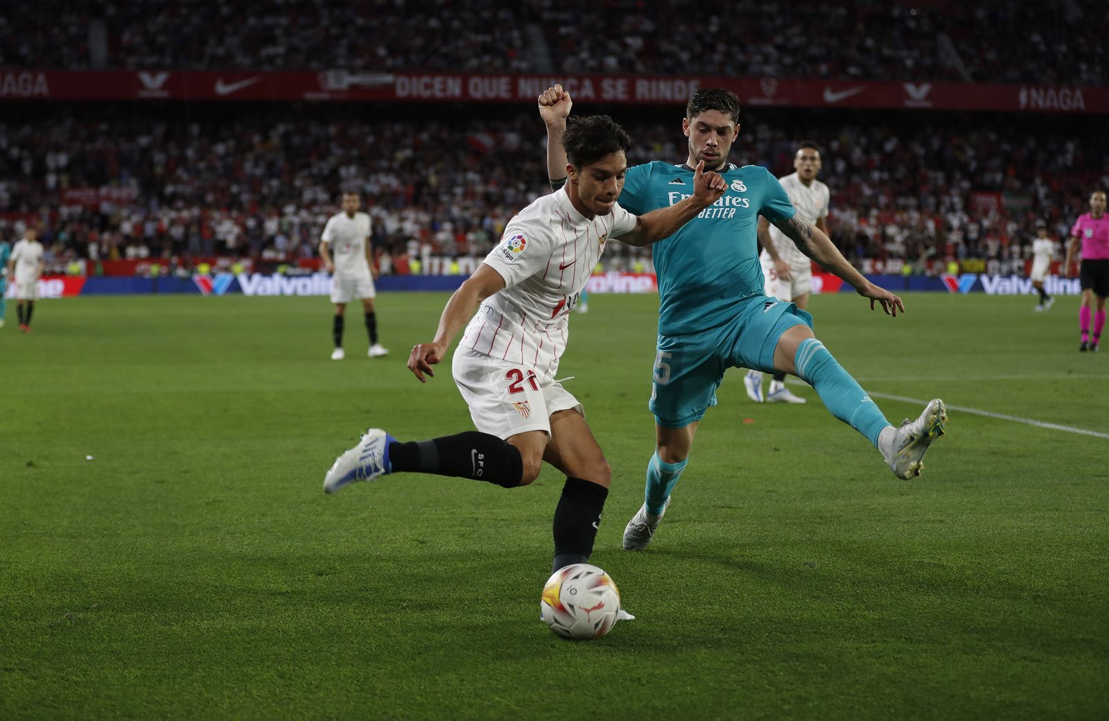 Las imágenes del Sevilla- Real Madrid