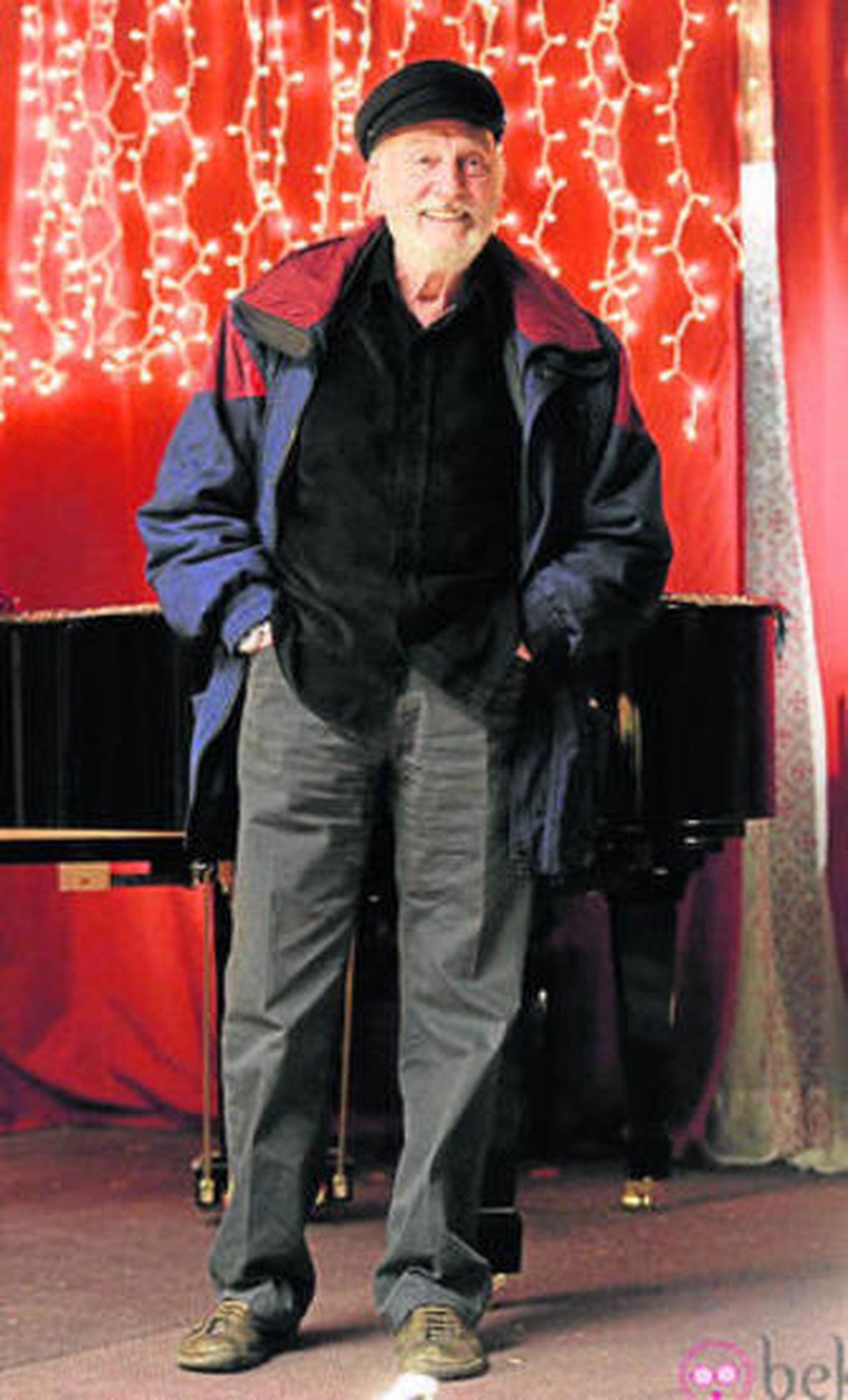 Héctor Alterio, uno de los grandes actores del país.