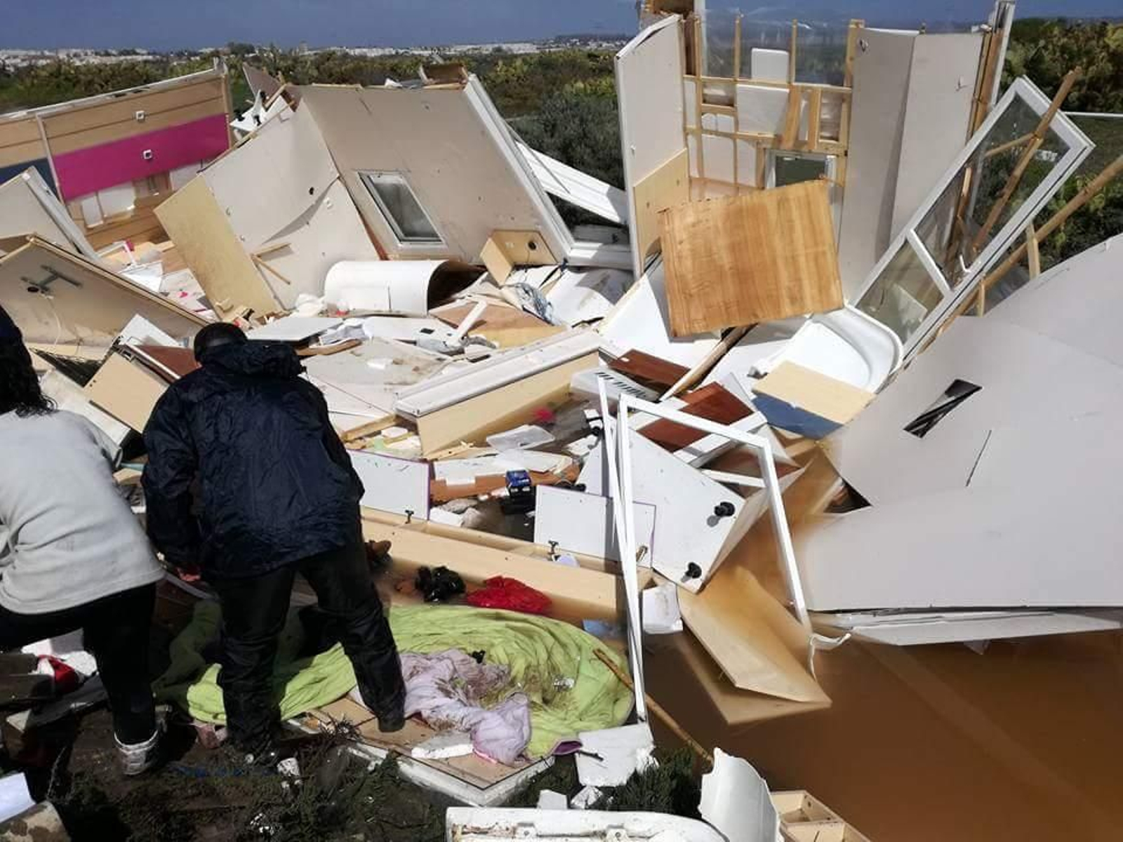 Puerto Sherry se repone del gran susto"Emma ha sido una tormenta grande, pero no excepcional"