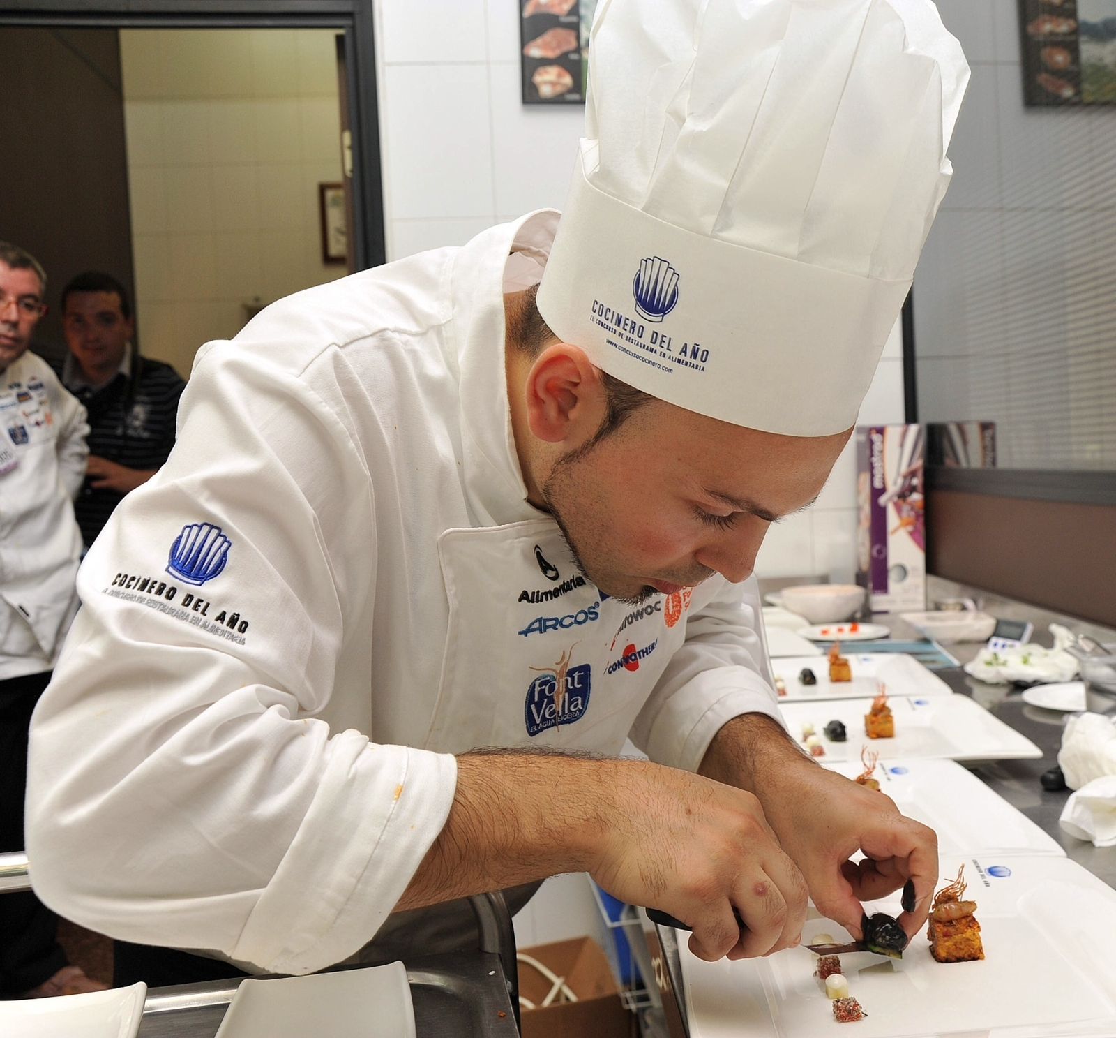 Marco Varela, uno de los cocineros participantes, en una edición pasada.