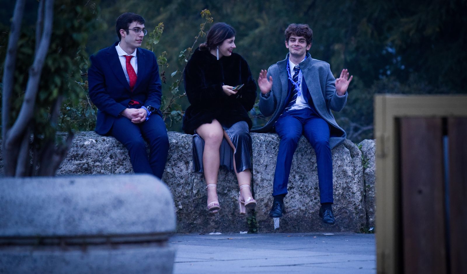 Imágenes de la madrugada de Nochevieja 2024, en Sevilla