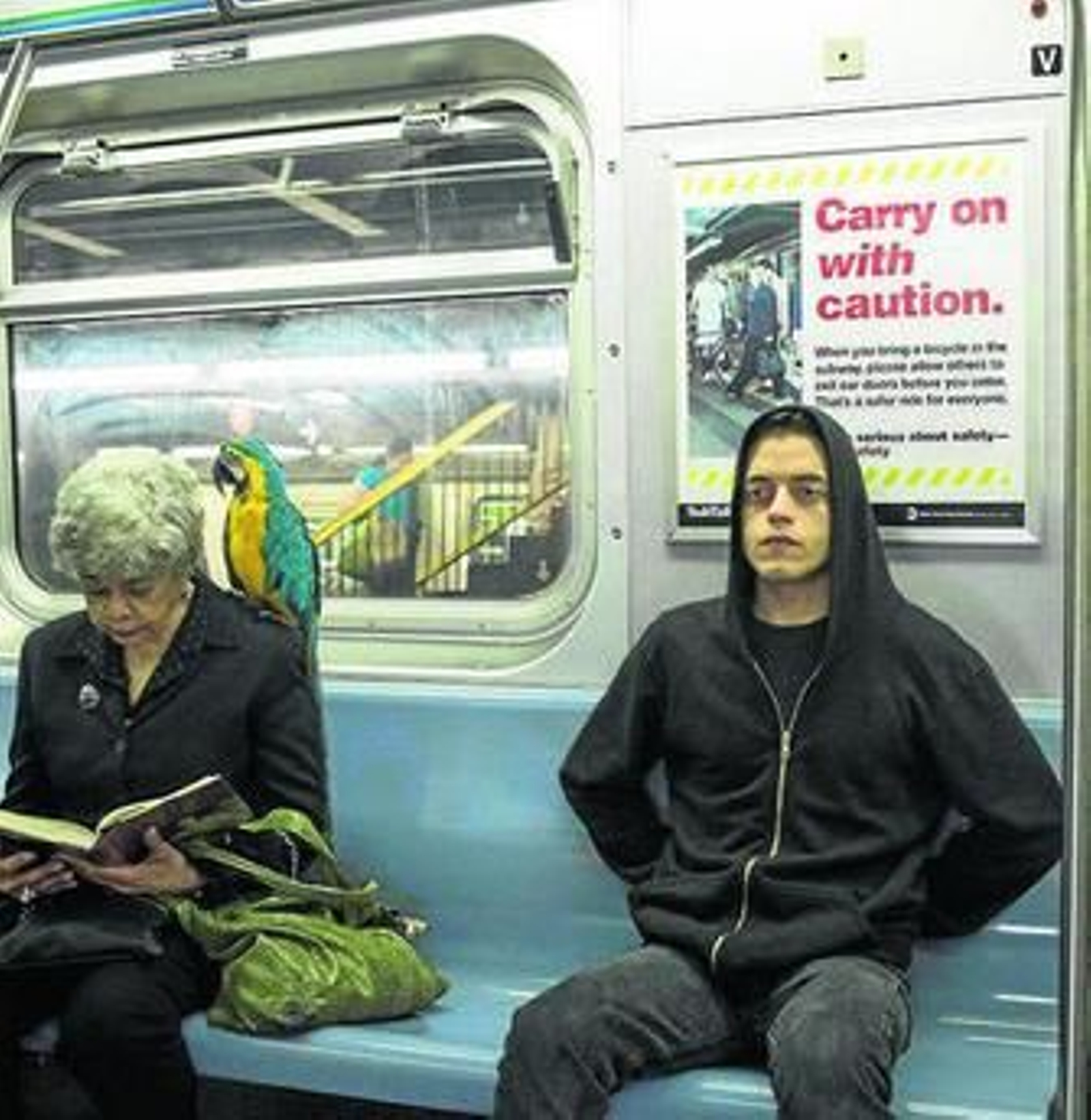 El protagonista, Rami Malek, en una secuencia de la ficción.