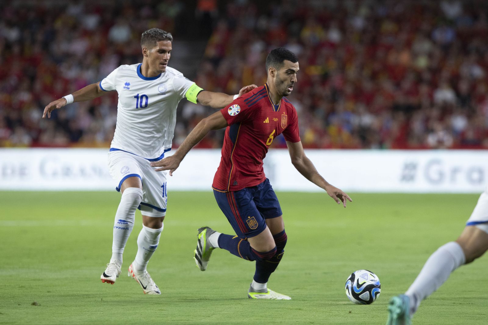 Imagen del España-Chipre de septiembre.