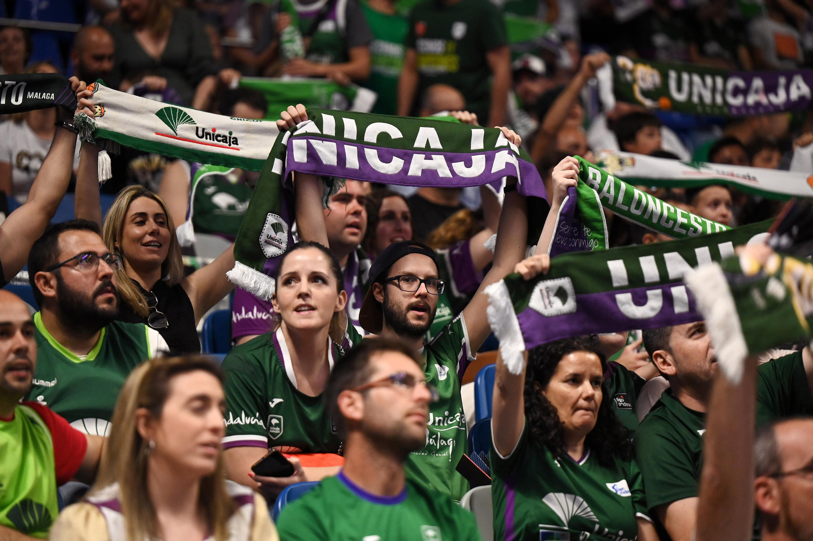 El Unicaja-Obradoiro, en fotos