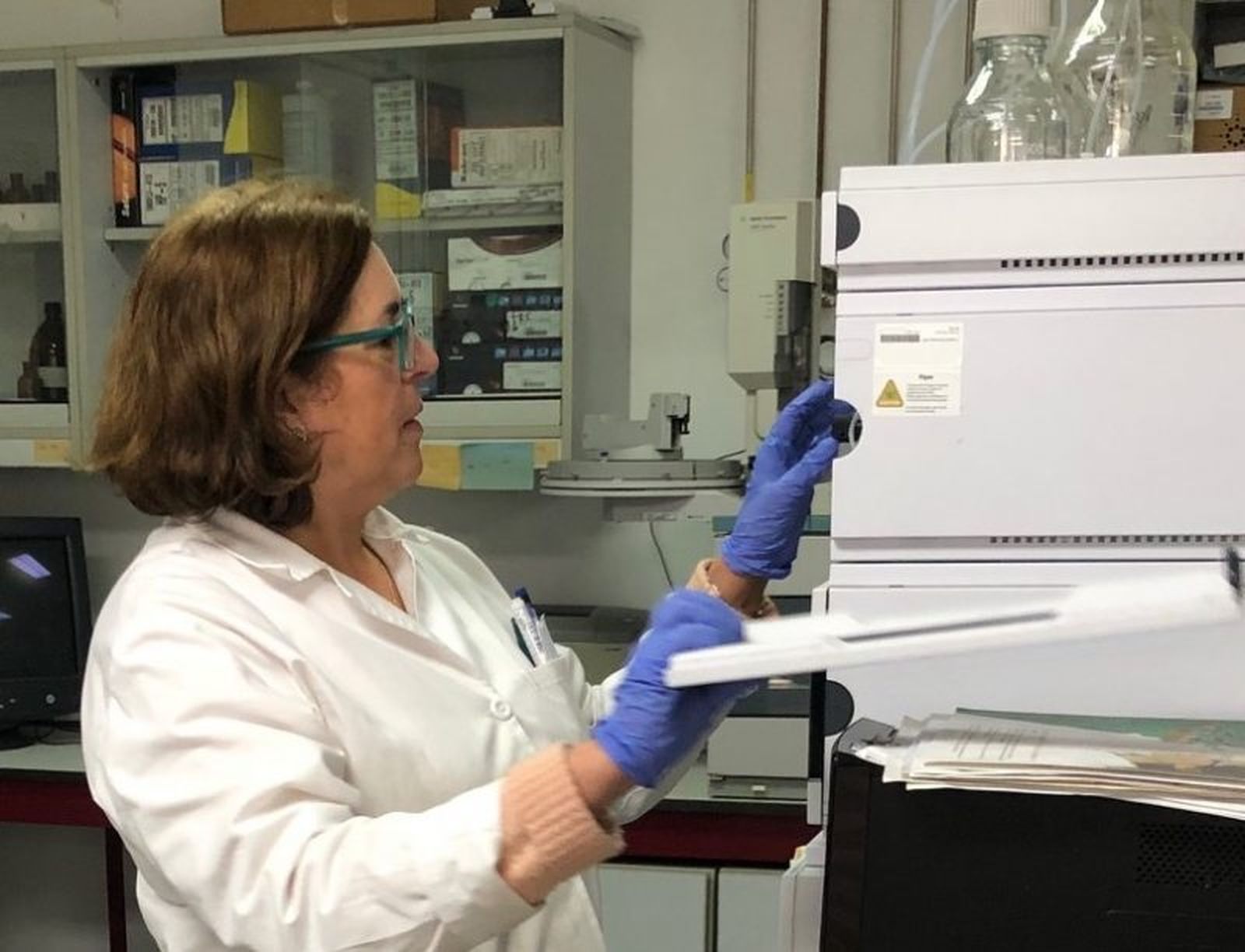 La investigadora Mª Ángeles Fernández Recamales, de la Universidad de Huelva, responsable del estudio.