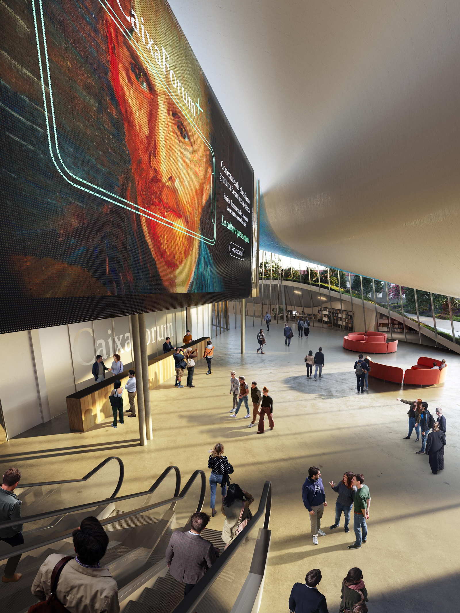 Las fotos del proyecto del nuevo CaixaForum de Málaga