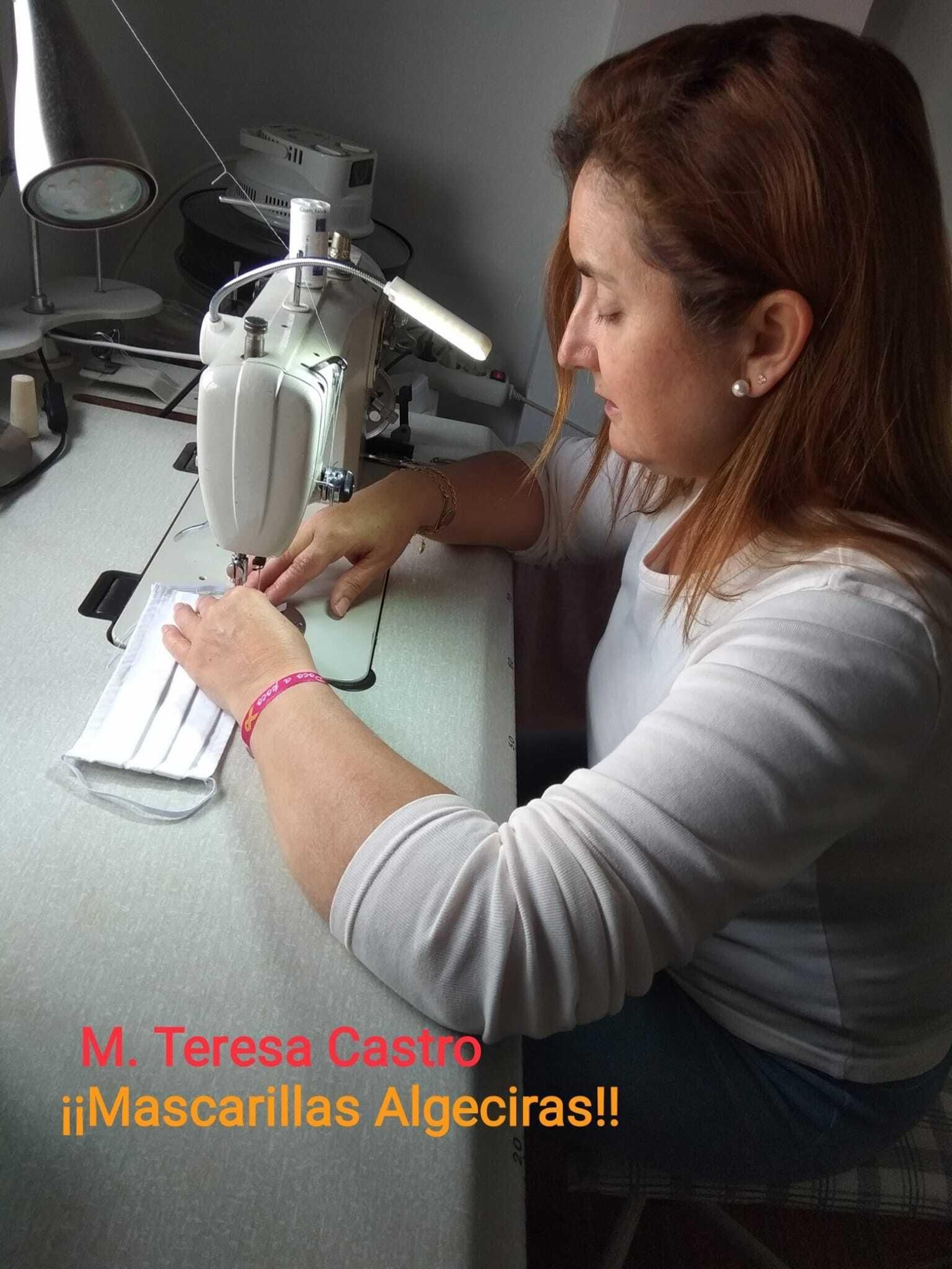 Las costureras de Mascarillas Algeciras