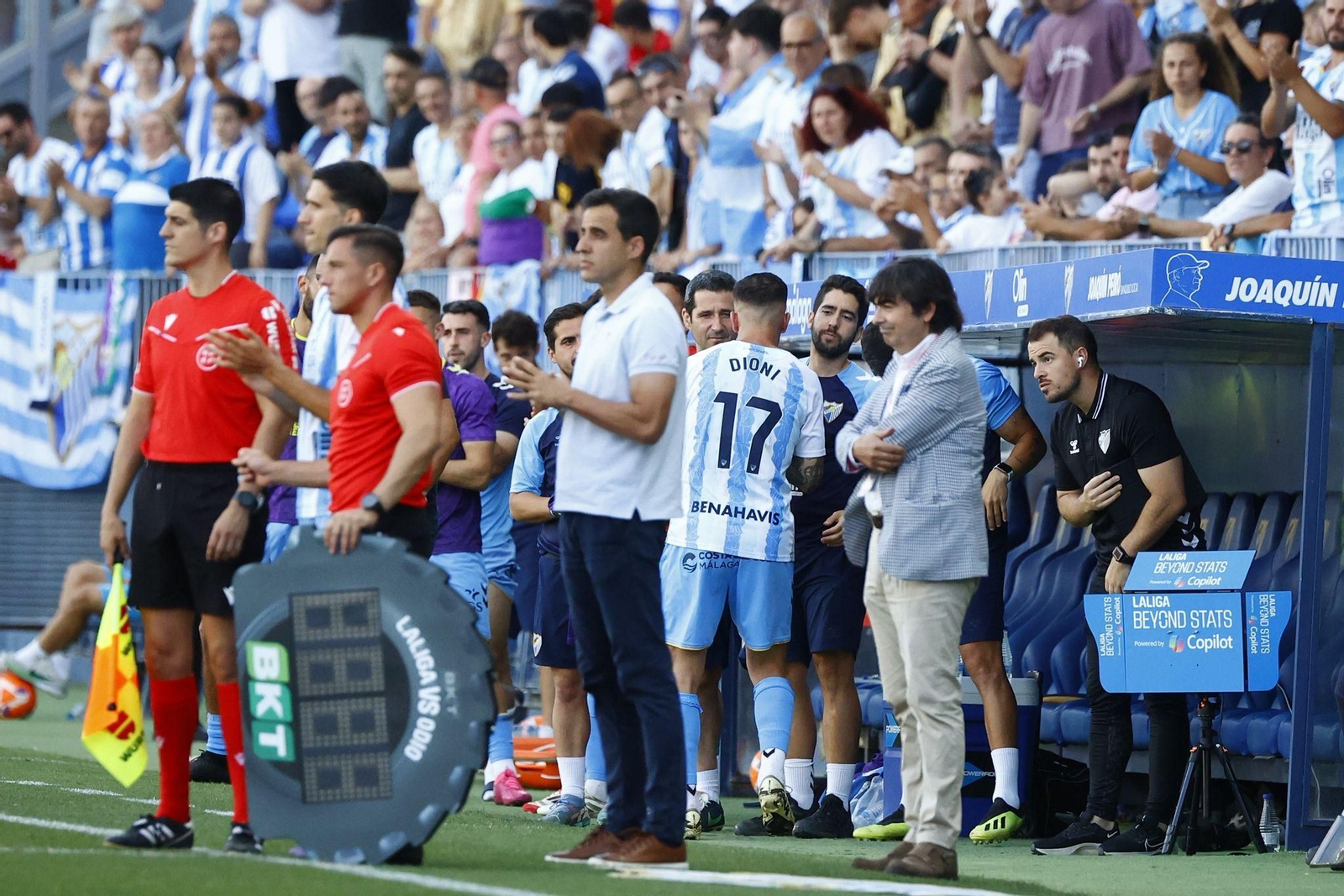 Dioni y Manu Molina, cambios que sonaron a despedida