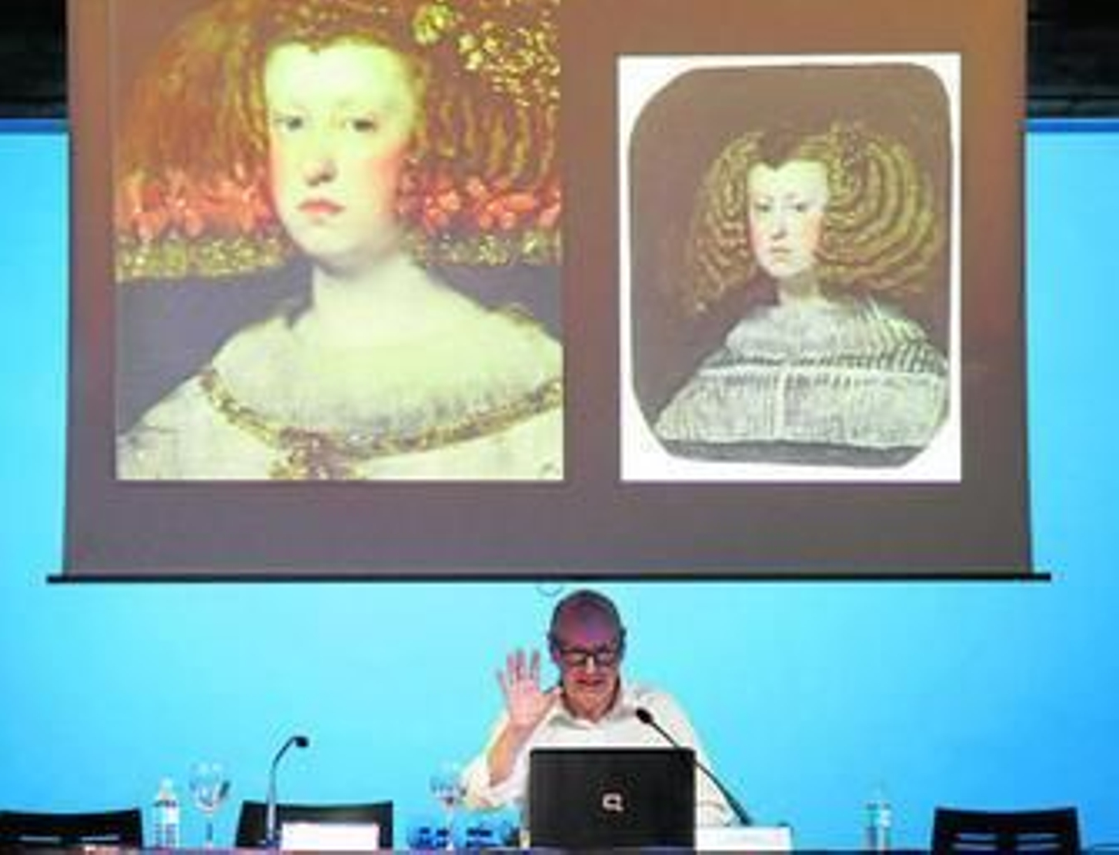 Intervención de Peter Cherry, especialista del Trinity College Dublín en pintura española del siglo XVII.