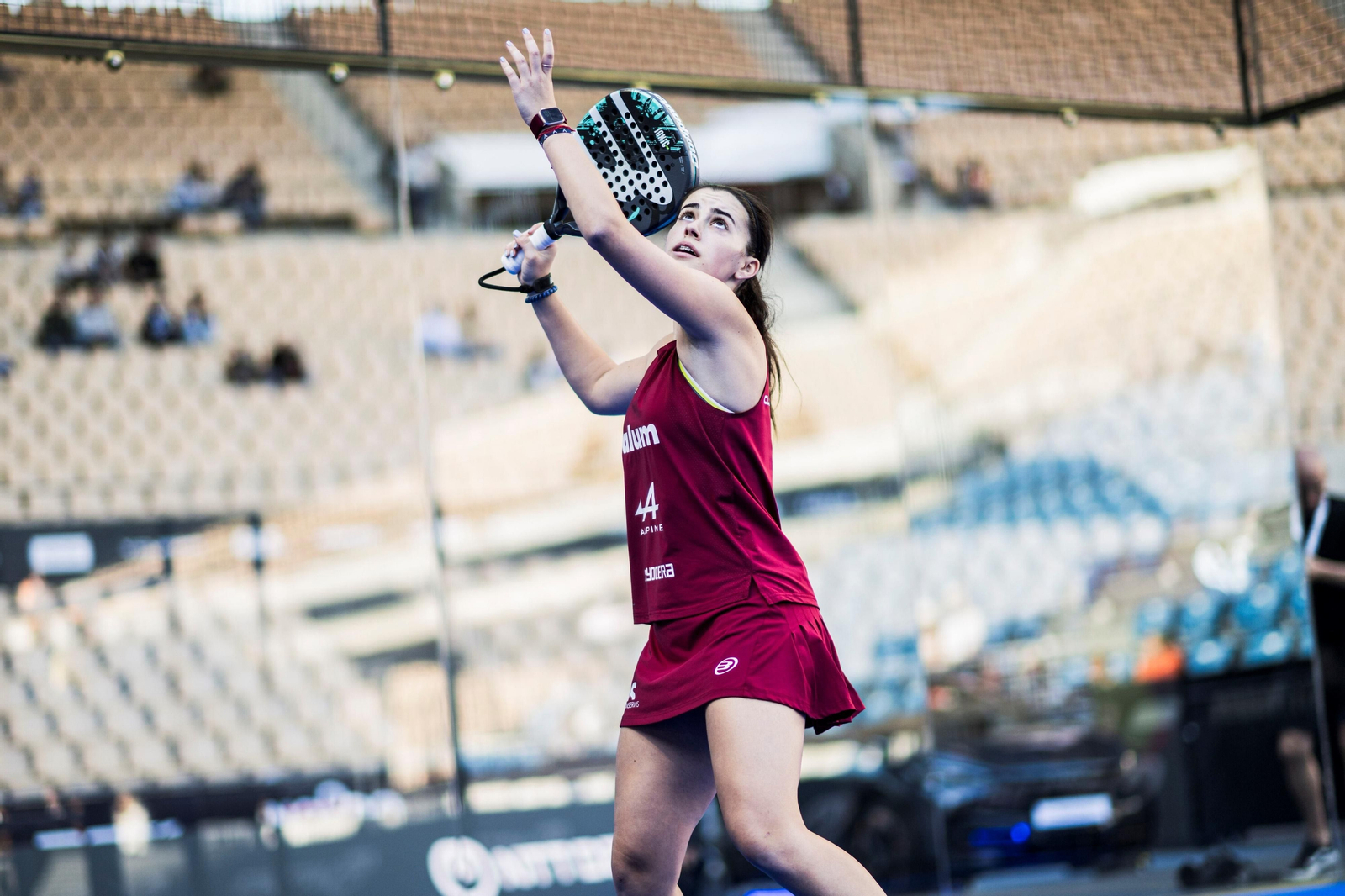 Las mejores fotos de los cuartos de final del pádel en el Estadio de la Cartuja