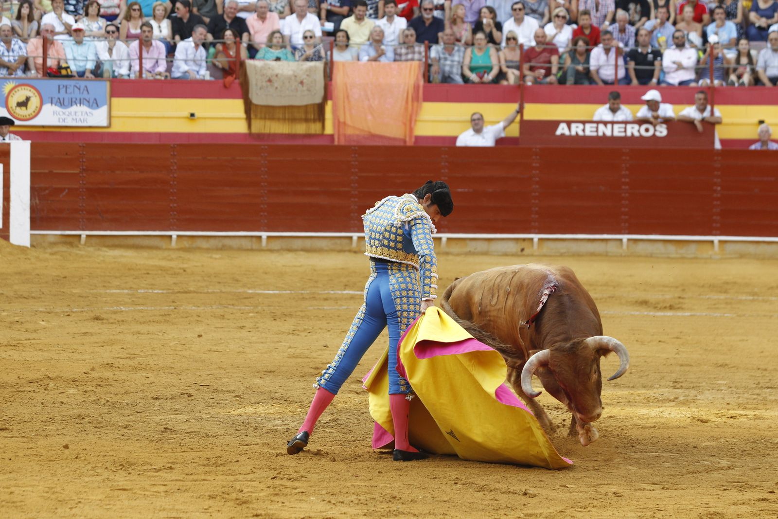 Fotogalería corrida toros Feria Santa Ana-Roquetas de Mar-El Juli-Perera-Aguado