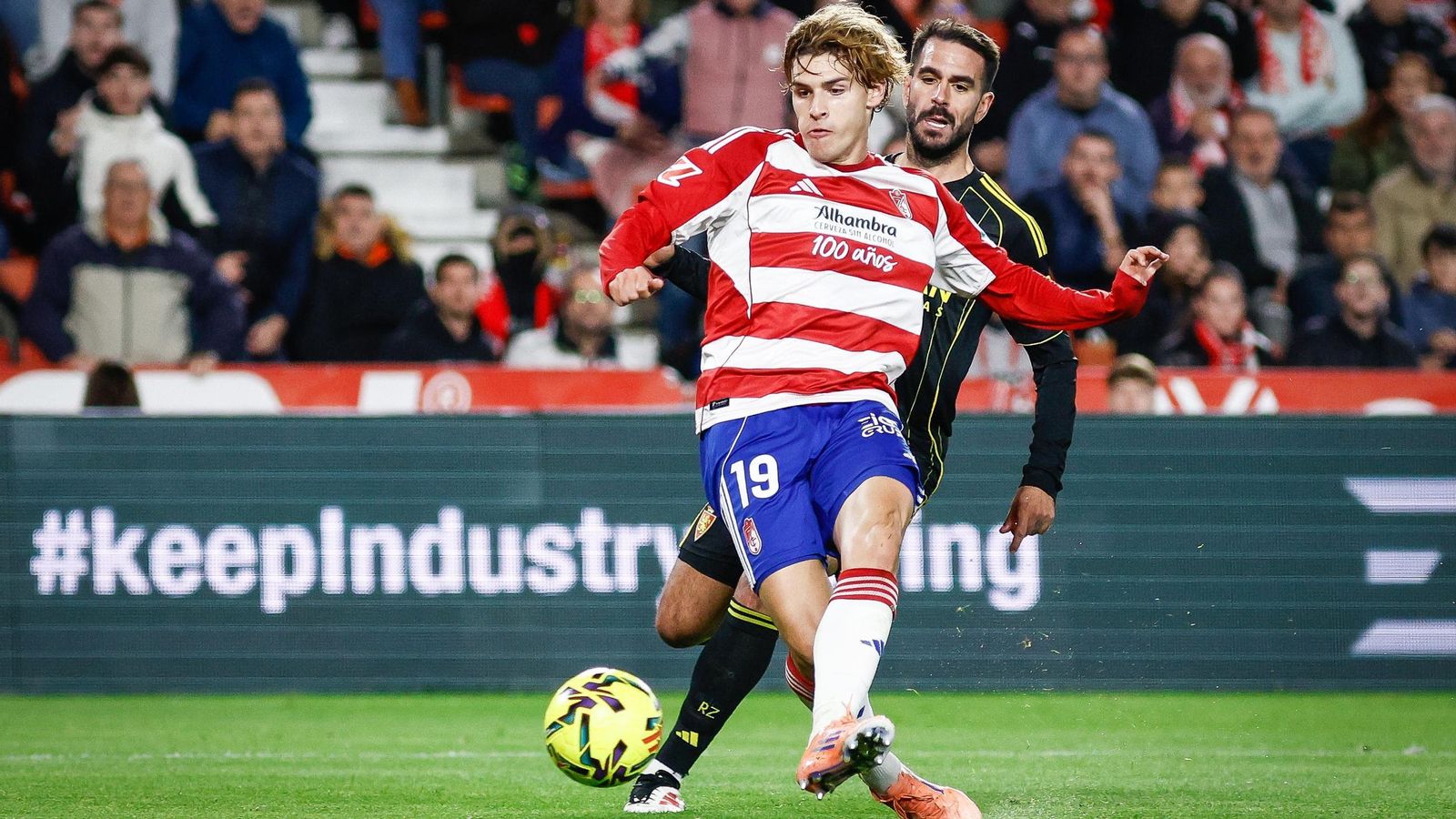 Jorge Pascual, referencia ofensiva del Granada.