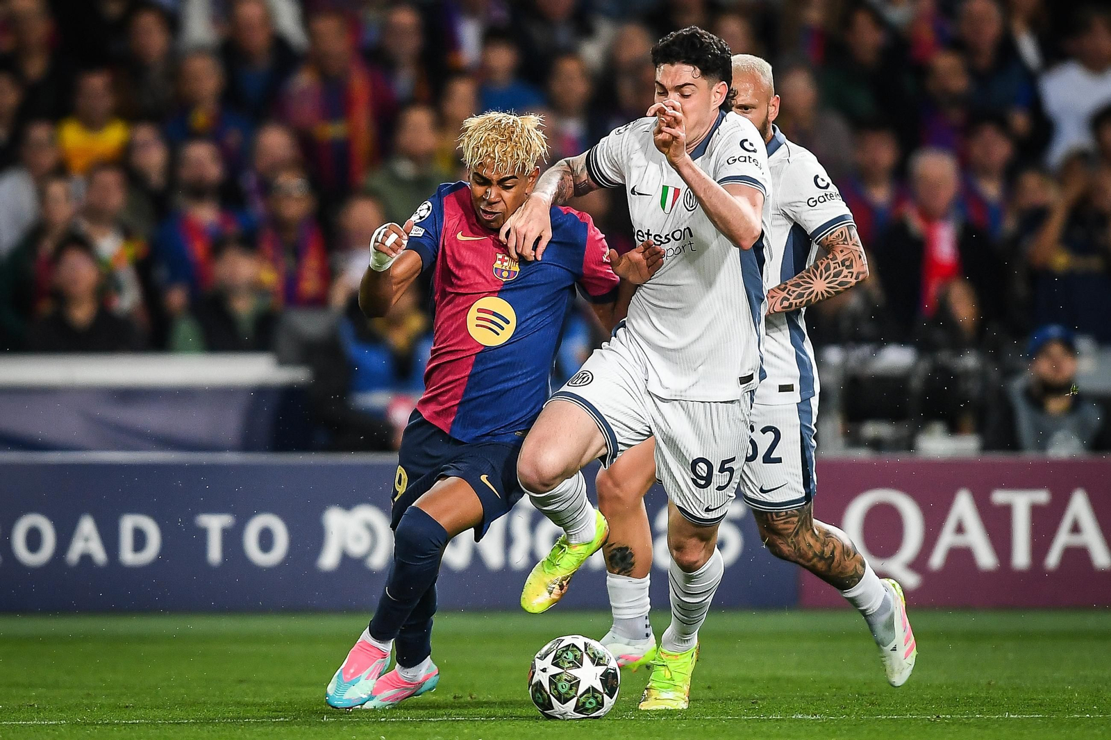 Las mejores fotos del Barcelona - Inter
