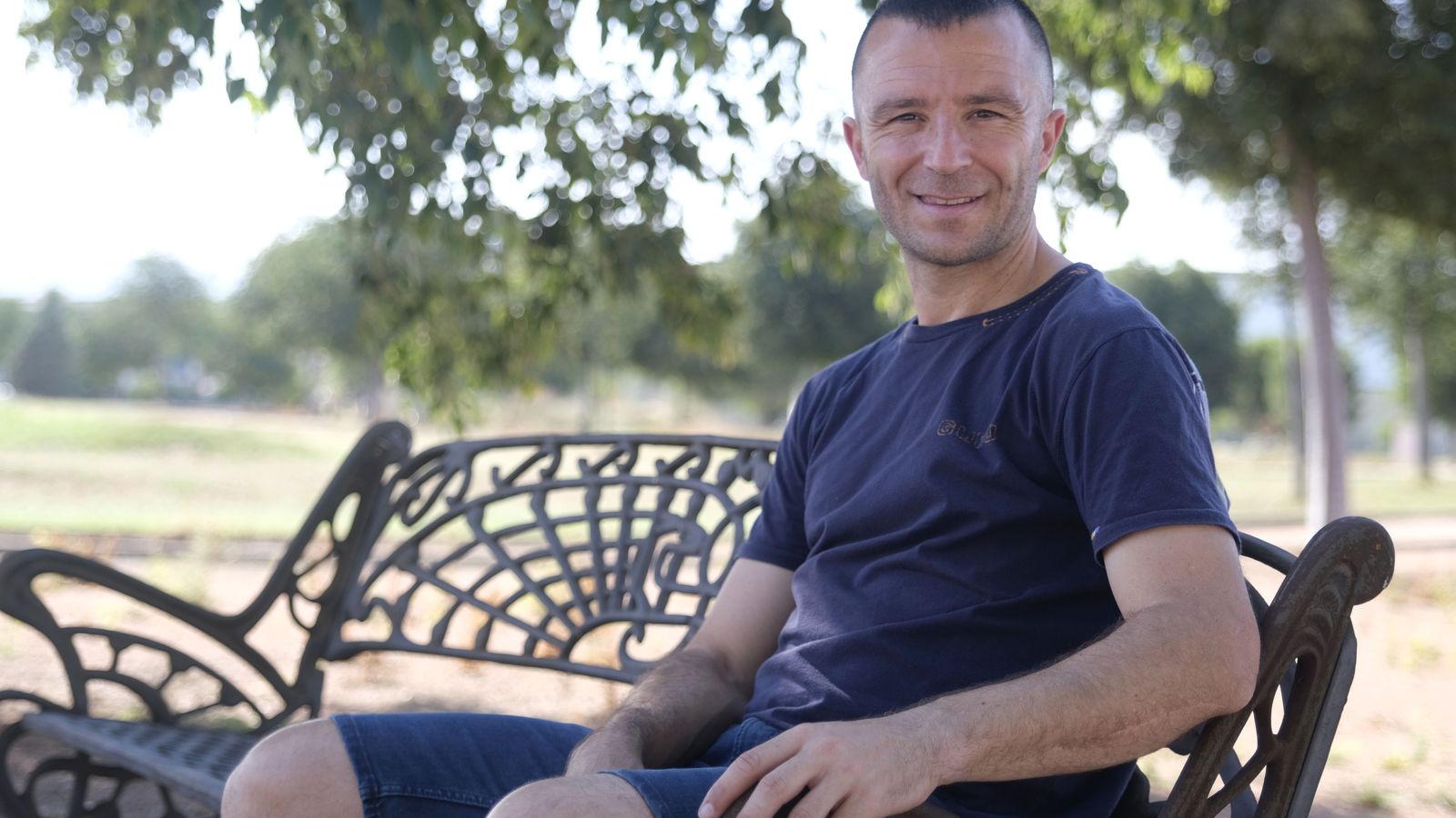 Pepe Díaz posa para la entrevista concedida a 'el Día'.